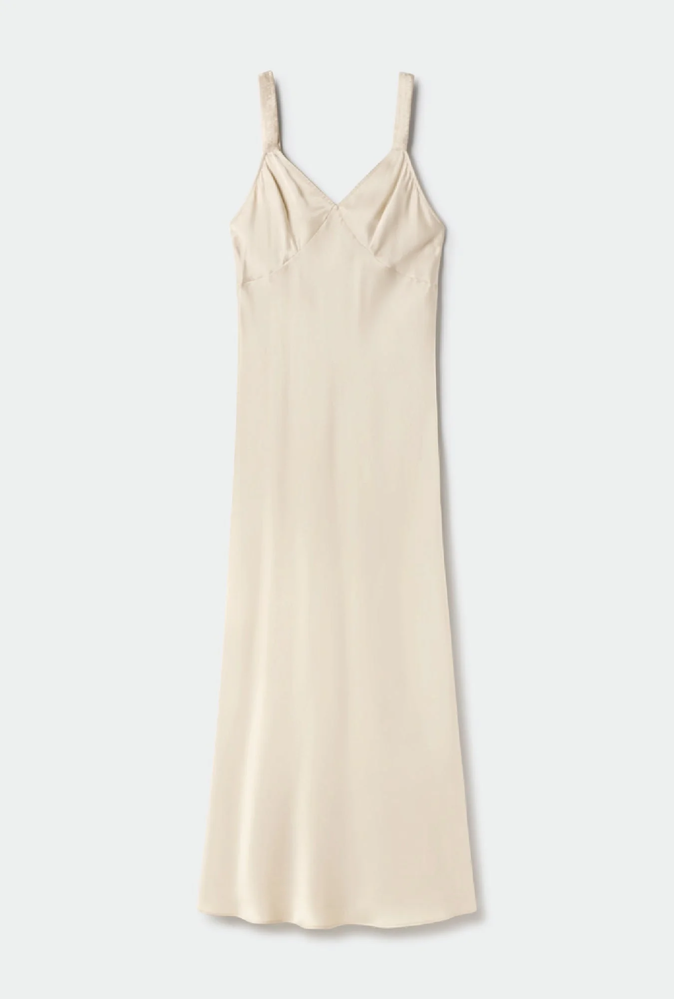 Silk Laundry DECO RUCHED DRESS - HAZELNUT - Image 2