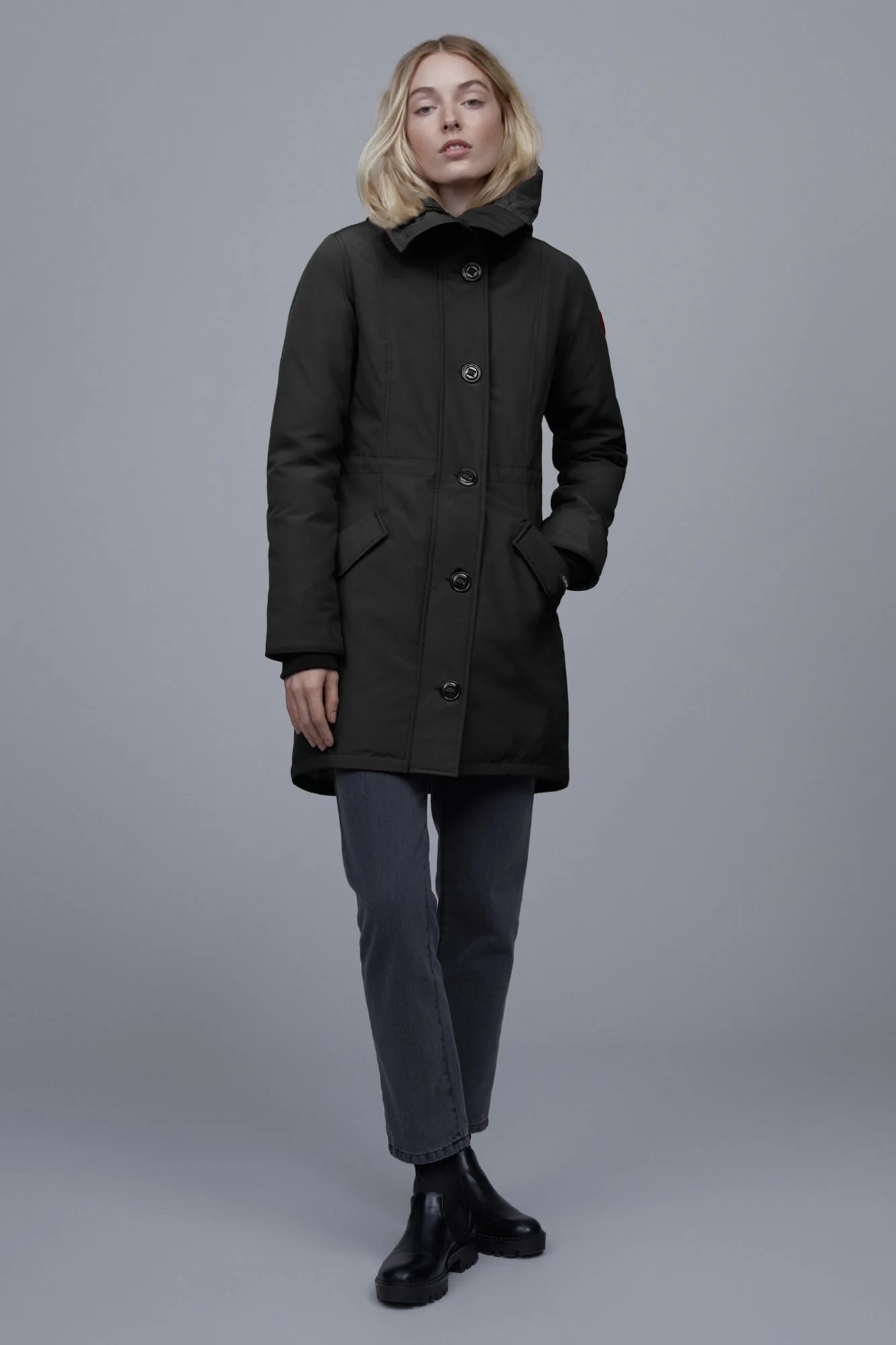 Canada Goose Rossclair Parka - Black - Image 5