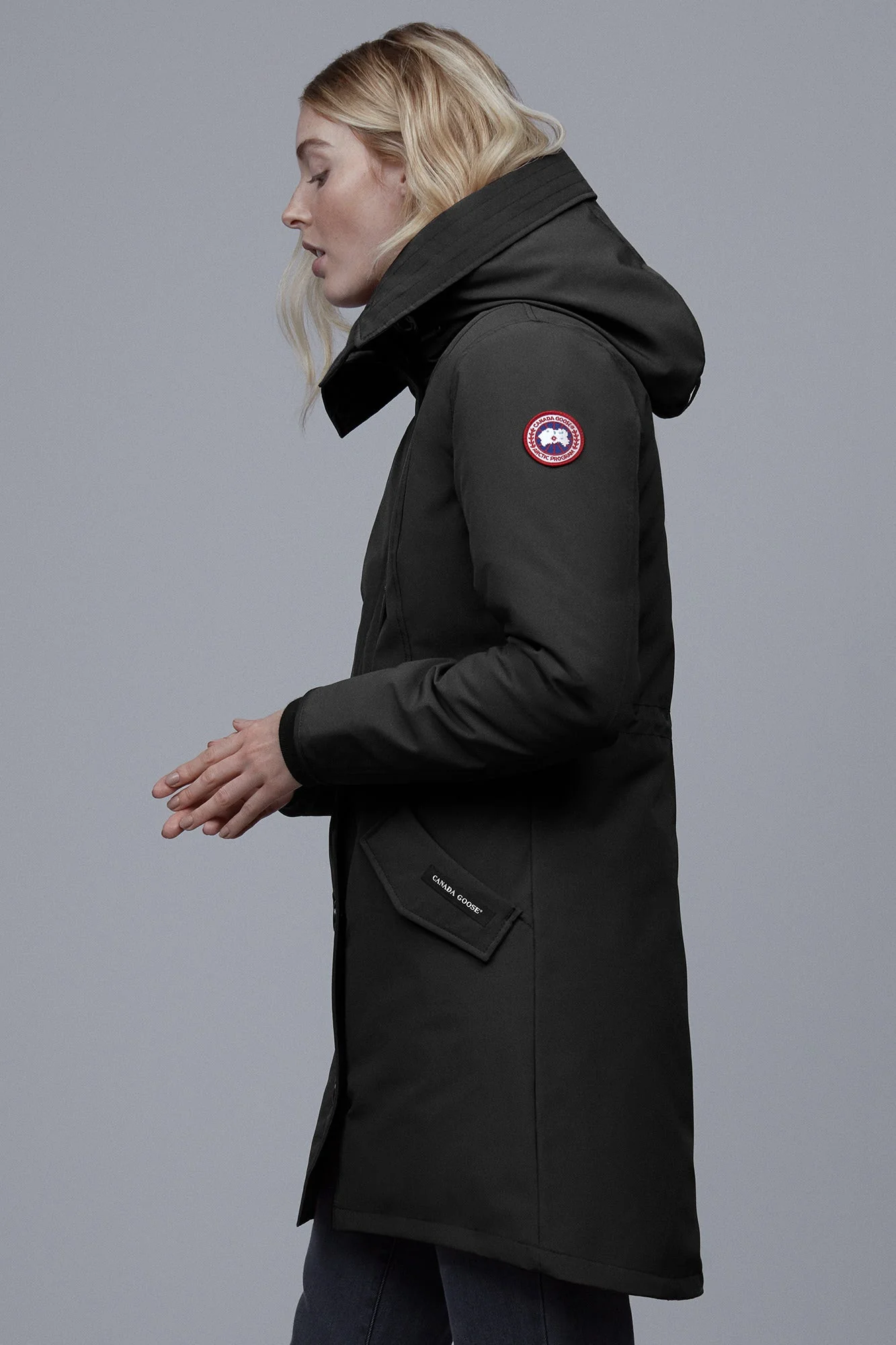 Canada Goose Rossclair Parka - Black - Image 6
