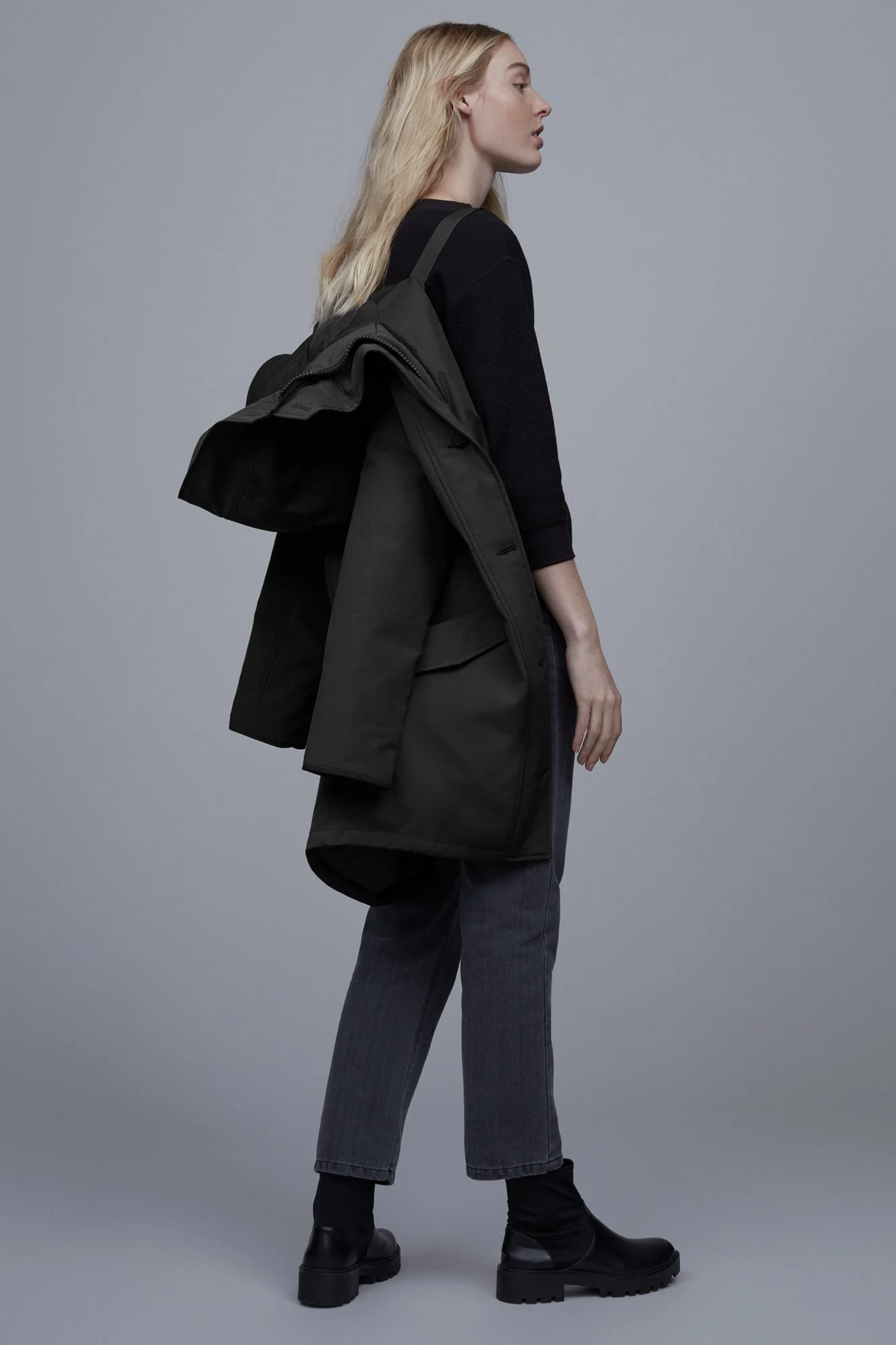 Canada Goose Rossclair Parka - Black - Image 7