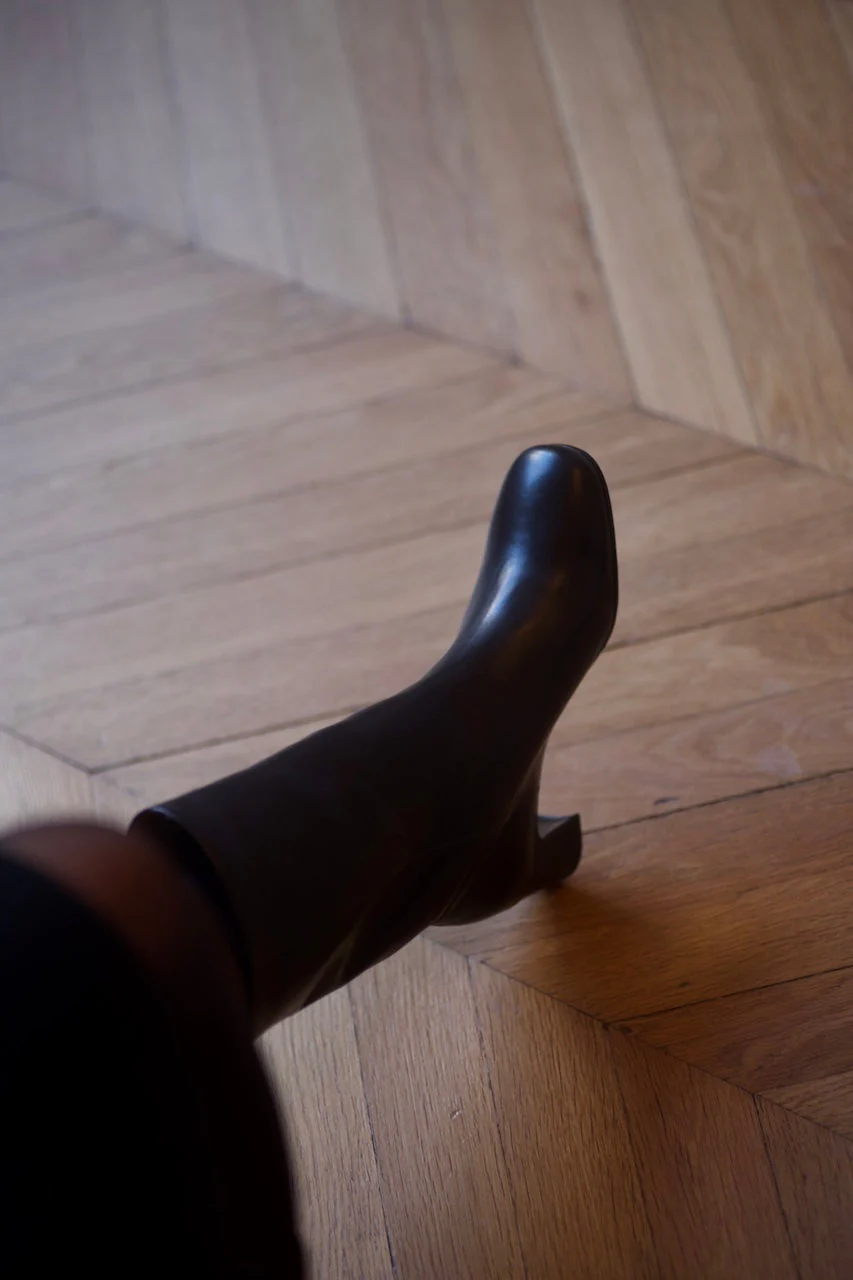Anne Thomas Venice Boots - Black - Image 5
