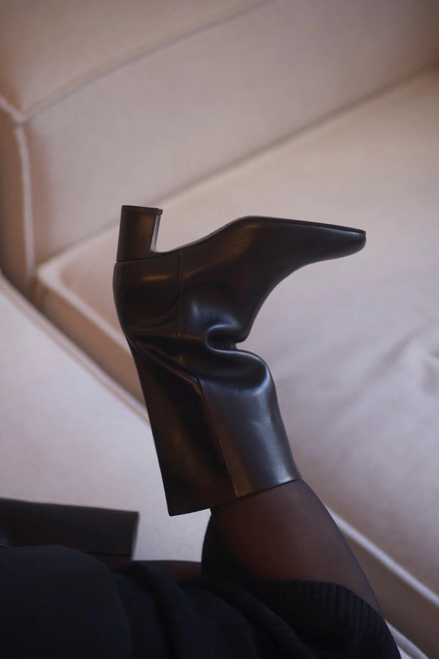 Anne Thomas Venice Boots - Black - Image 8