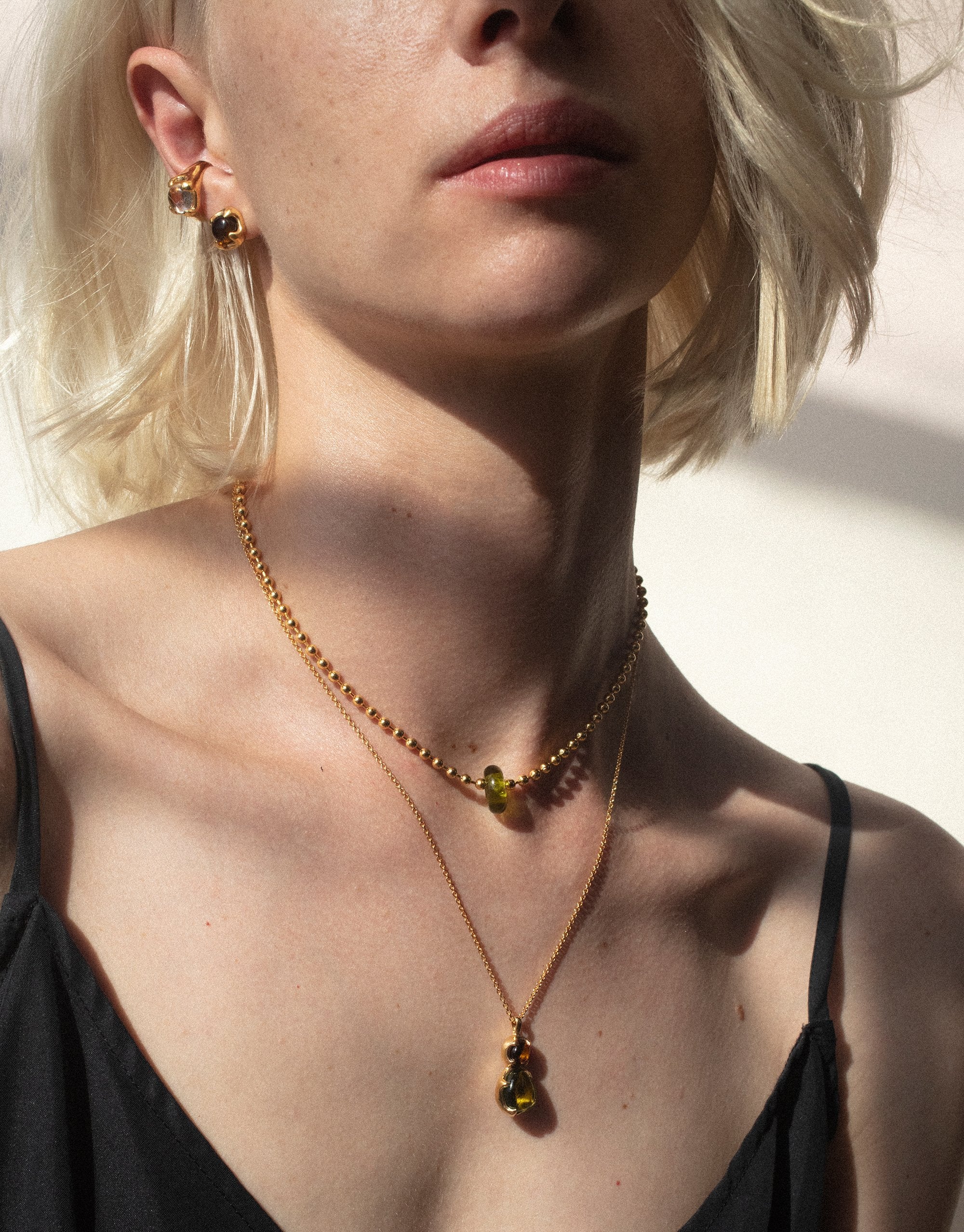 Cled Donut Ball Necklace - Image 4