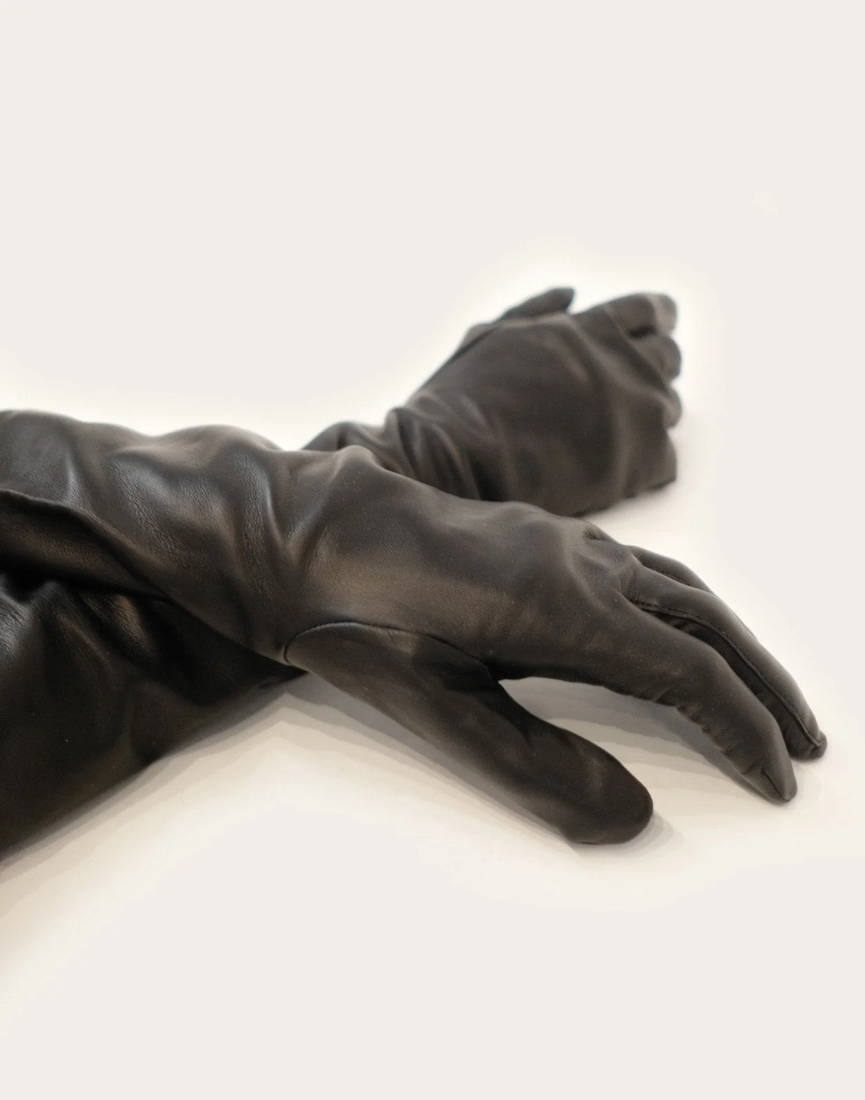 Cynthia Rowley Bea Long Leather Gloves - Image 4