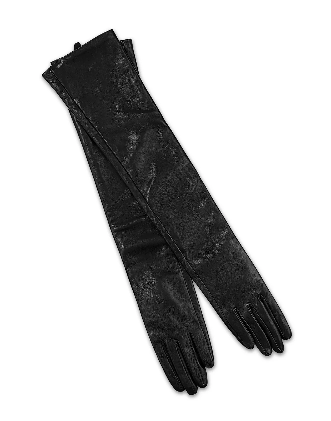 Cynthia Rowley Bea Long Leather Gloves - Image 5
