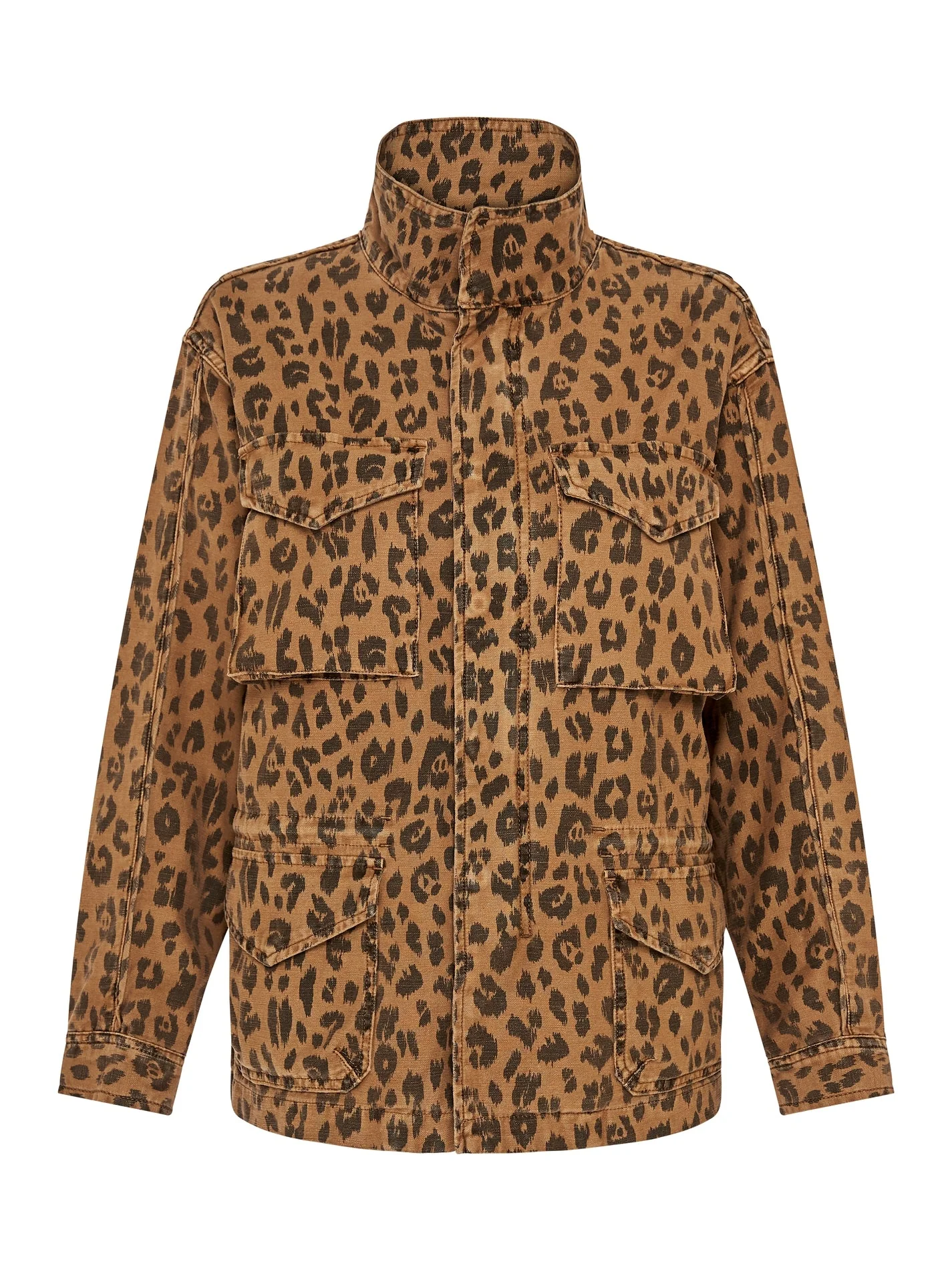 FRAME Denim Spring Cheetah Service Jacket - Image 6
