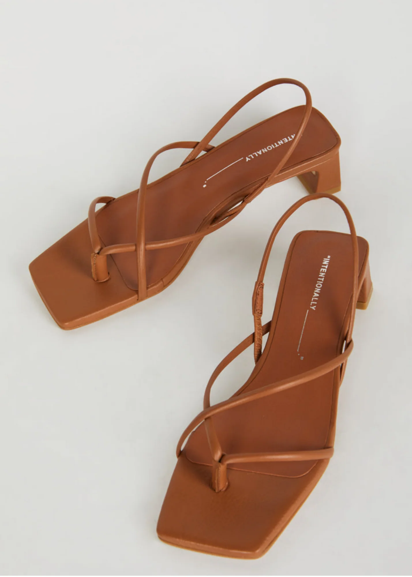 "INTENTIONALLY __________." FREYA - Tan Leather - Image 4