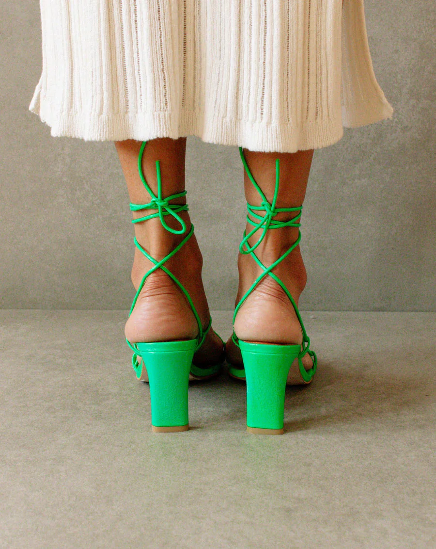 Alohas Bellini Sandals - Neon Green - Image 3