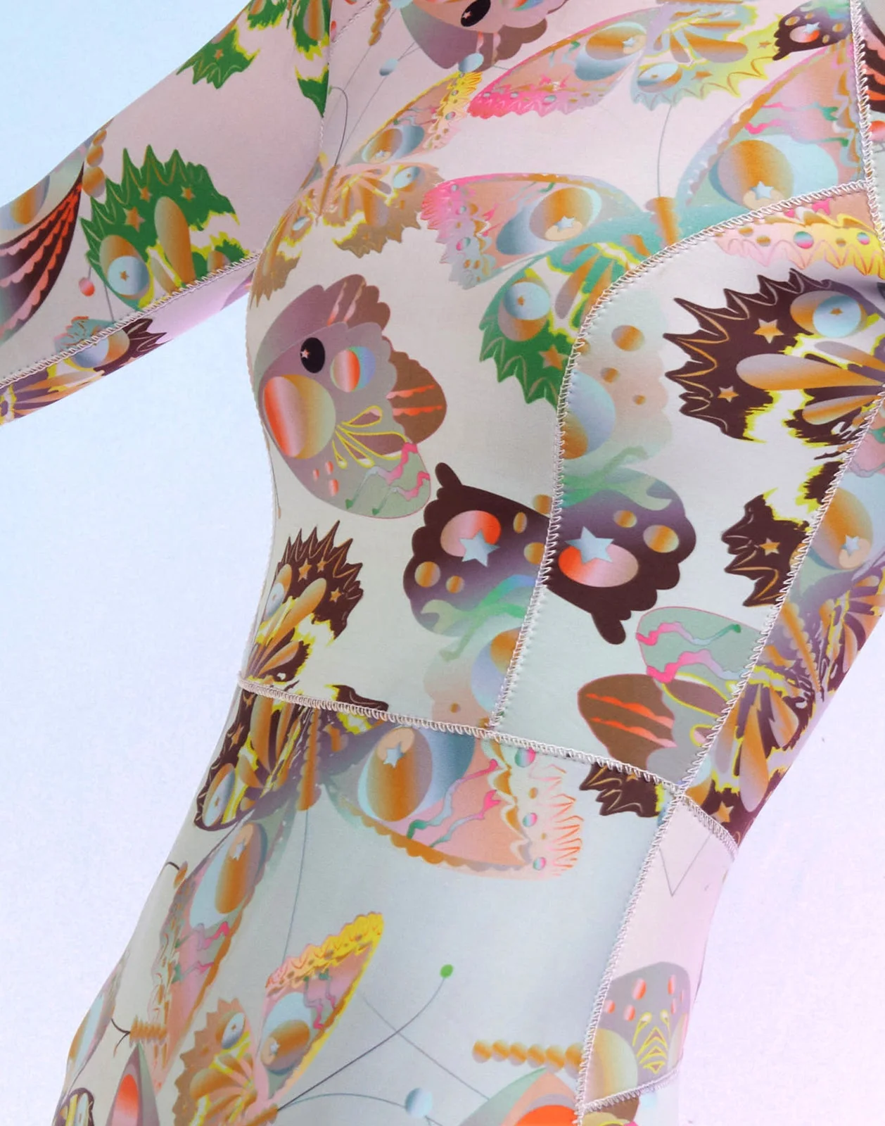 Cynthia Rowley Sunset Wetsuit - Blue Multi Butterfly - Image 7