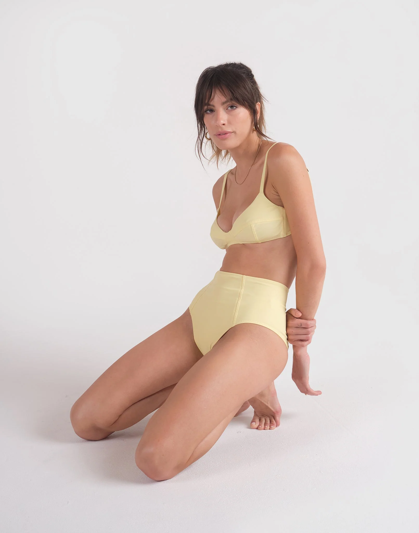 Galamaar Simone Retro Top - Mellow Yellow - Image 2