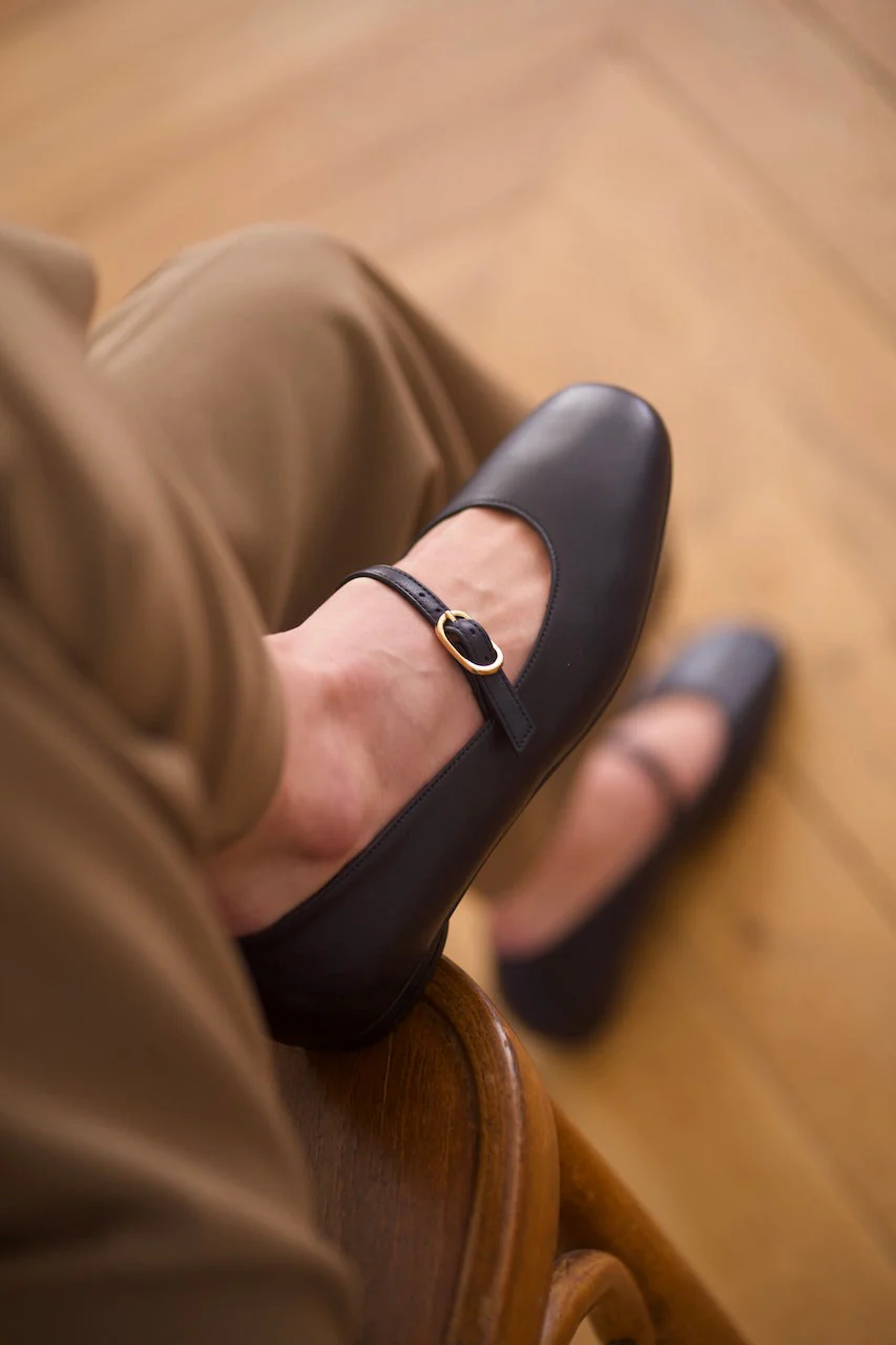 Anne Thomas Pavlova Ballerinas - Storm Navy - Image 3