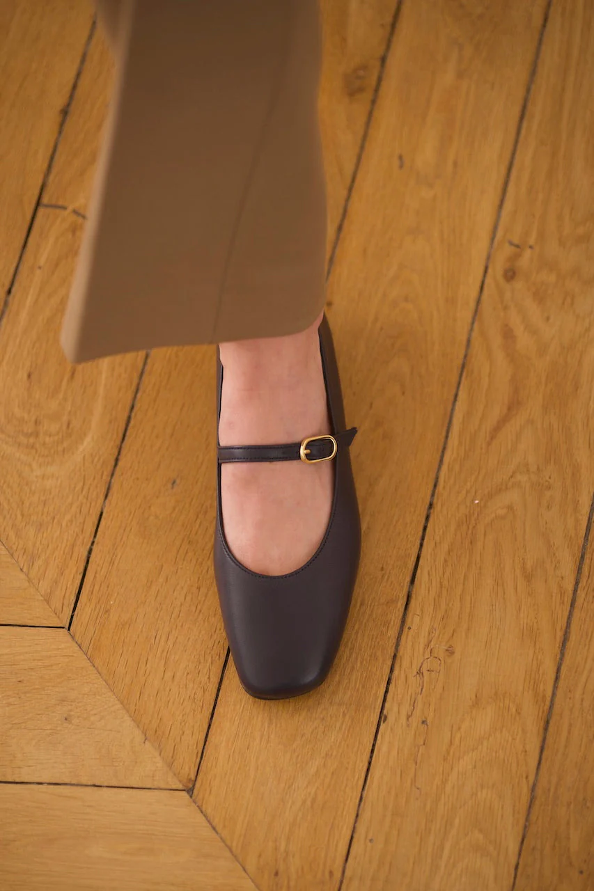 Anne Thomas Pavlova Ballerinas - Storm Navy - Image 4