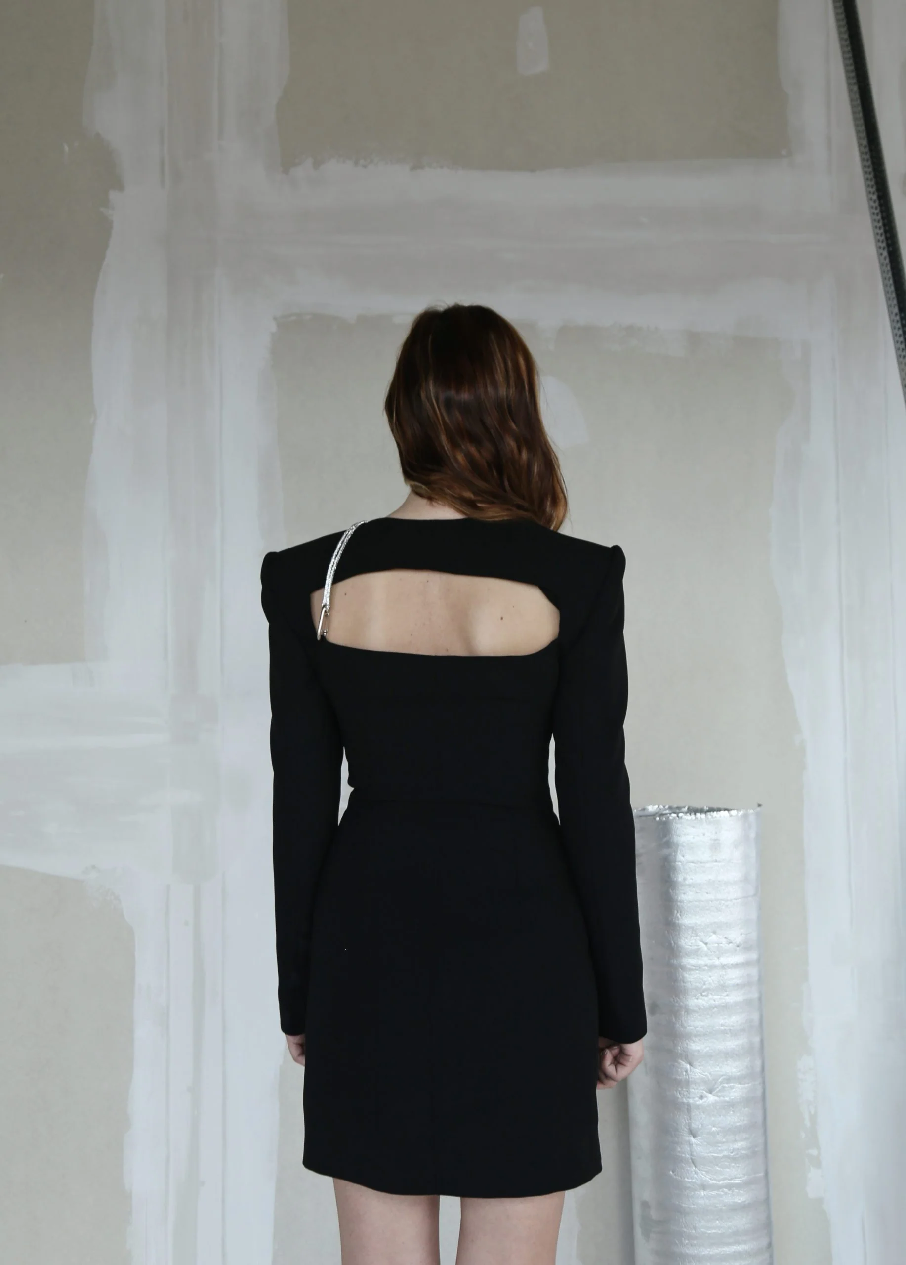 maet INDRA Mini Dress - Black - Image 3