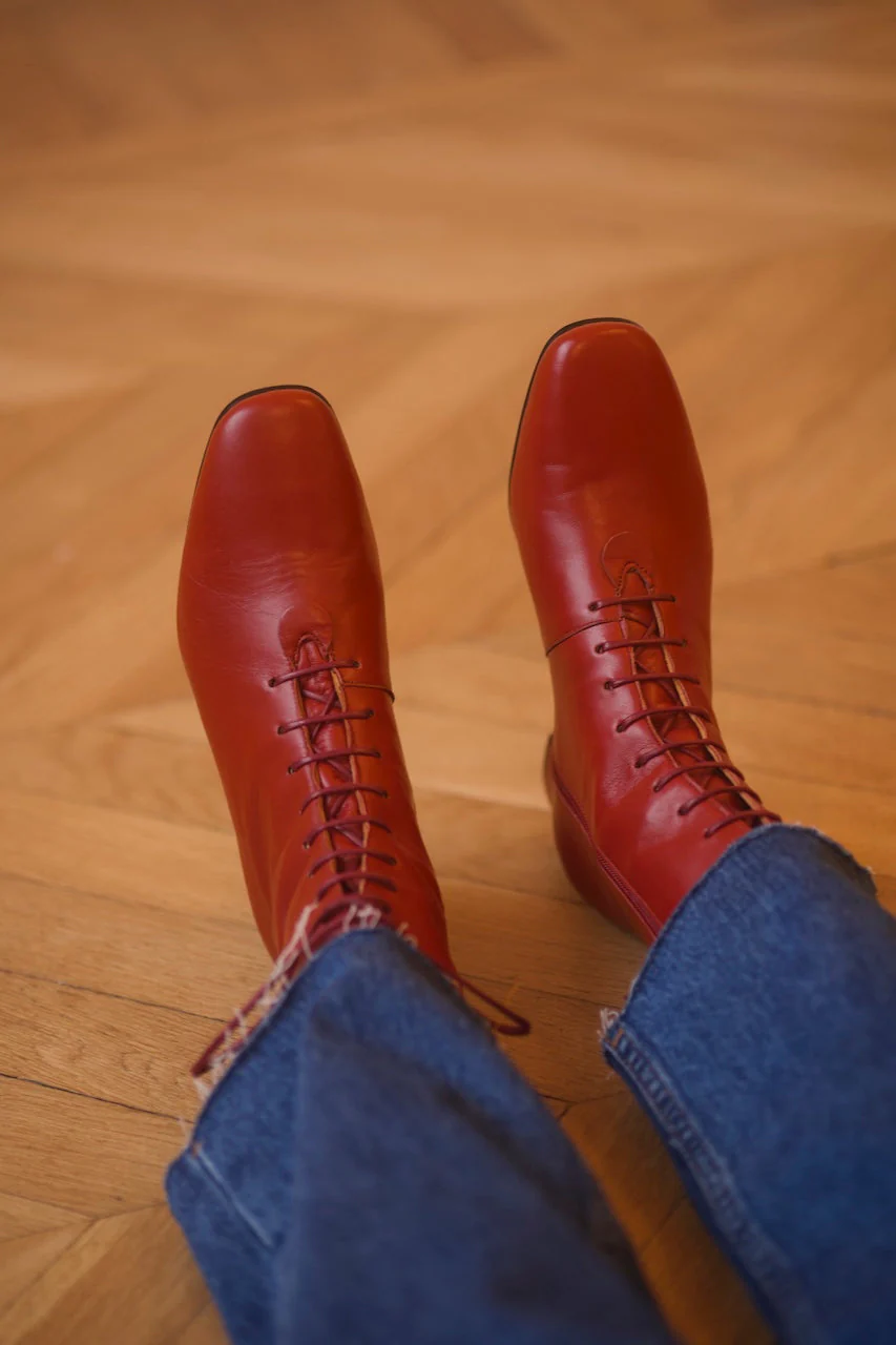Anne Thomas Pavlova Boots - Nappa Guiotto - Image 7