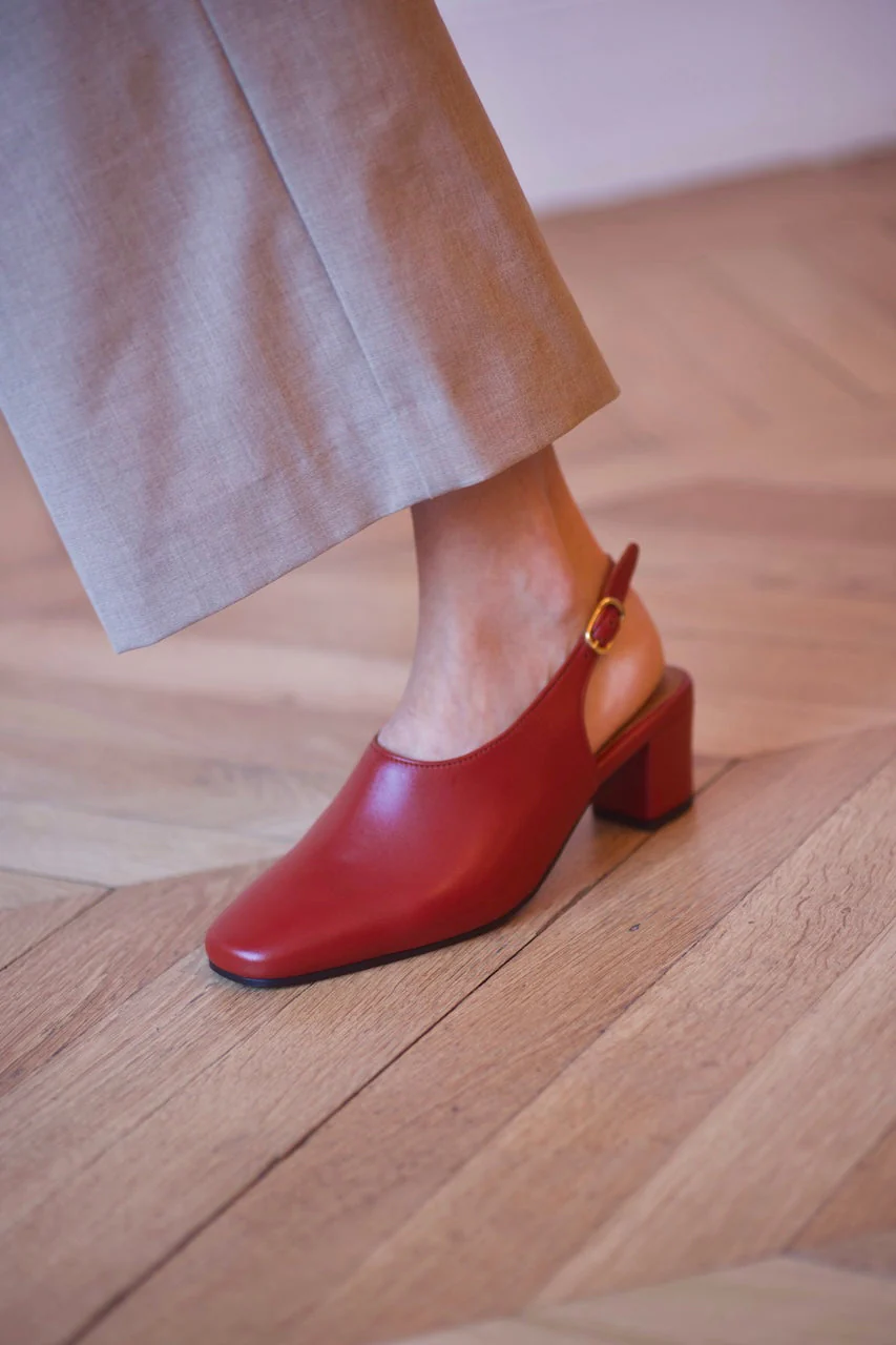Anne Thomas Pavlova Slingback - Nappa Guiotto - Image 3