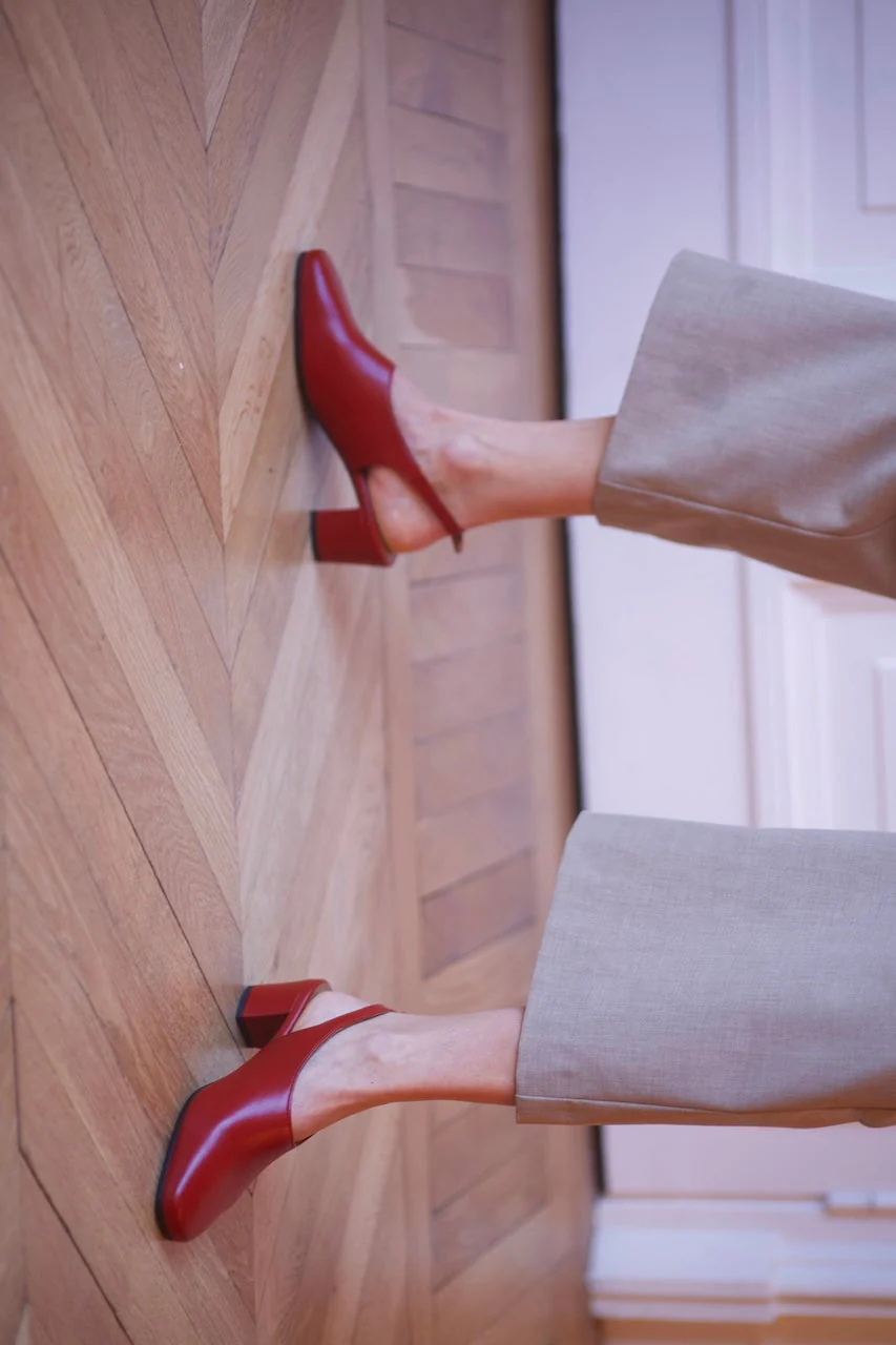 Anne Thomas Pavlova Slingback - Nappa Guiotto - Image 5