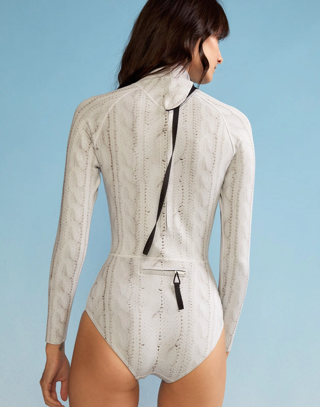 Cynthia Rowley Cable Knit Wetsuit - Image 4
