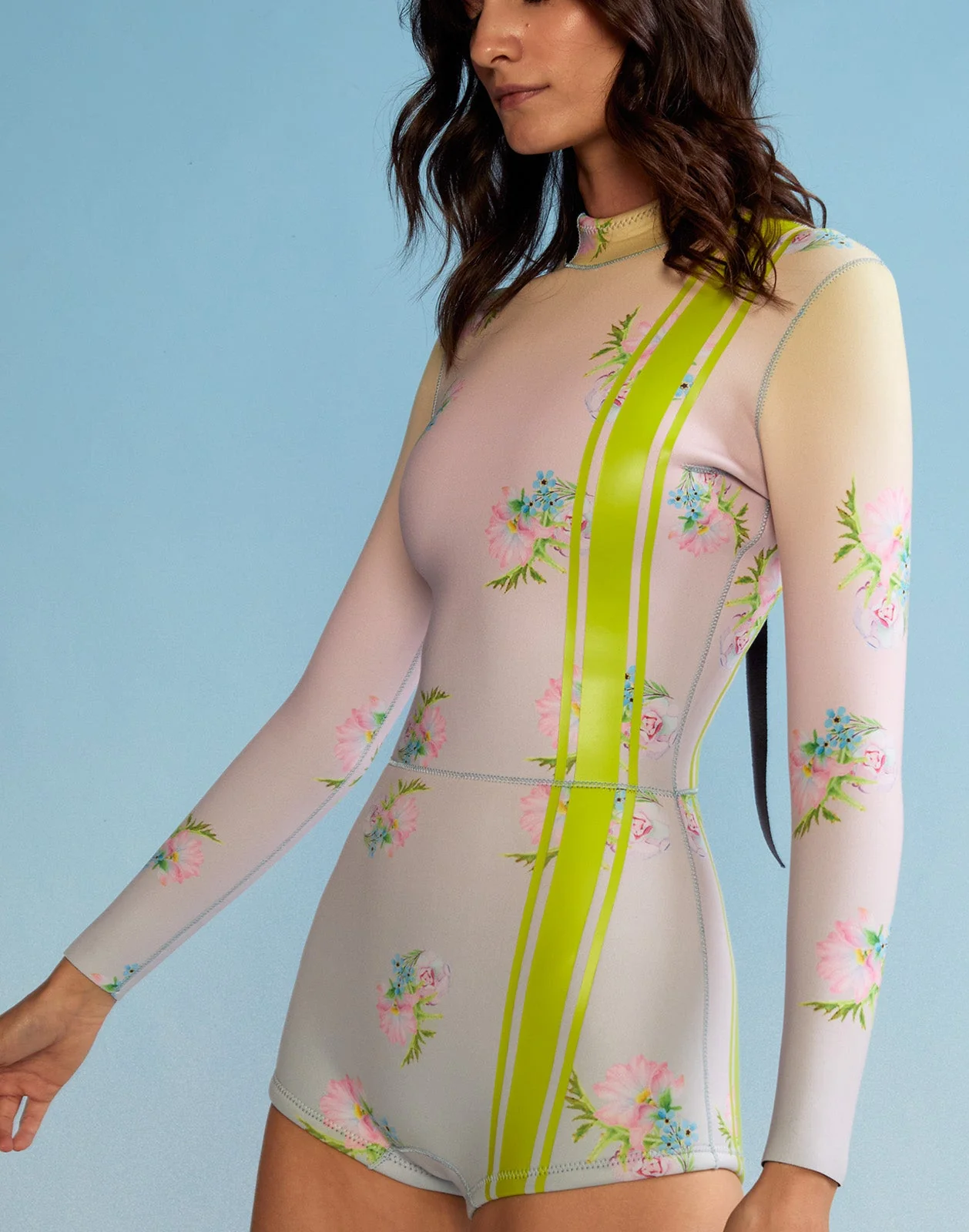 Cynthia Rowley Wetsuit - Ombre Floral - Image 4