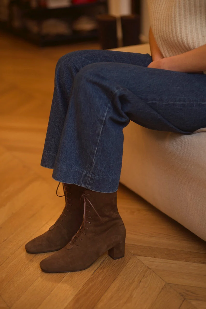 Anne Thomas Pavlova Boots - Brown - Image 3