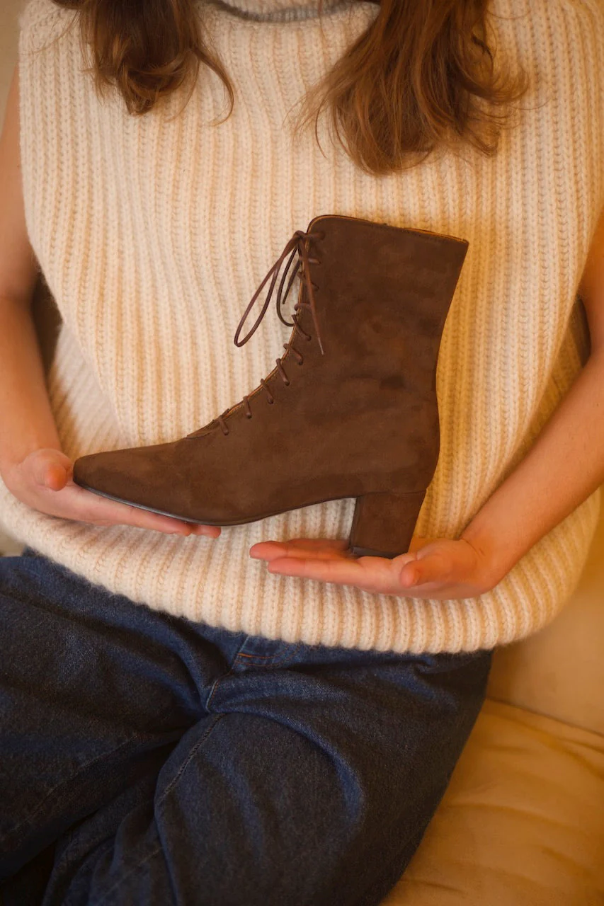 Anne Thomas Pavlova Boots - Brown - Image 4
