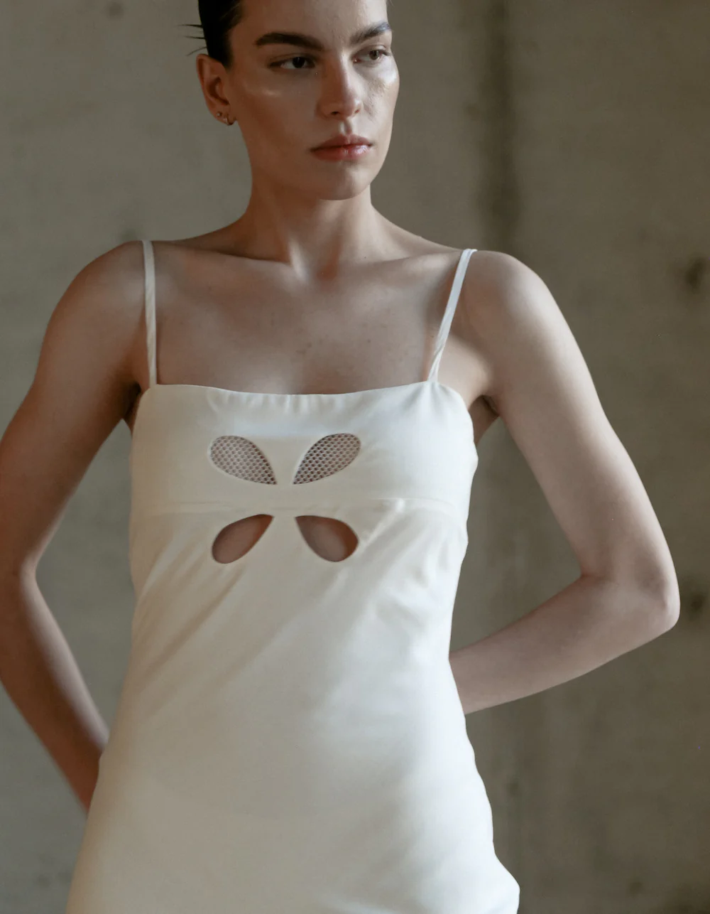 Maet Terfil Long Dress - White - Image 7