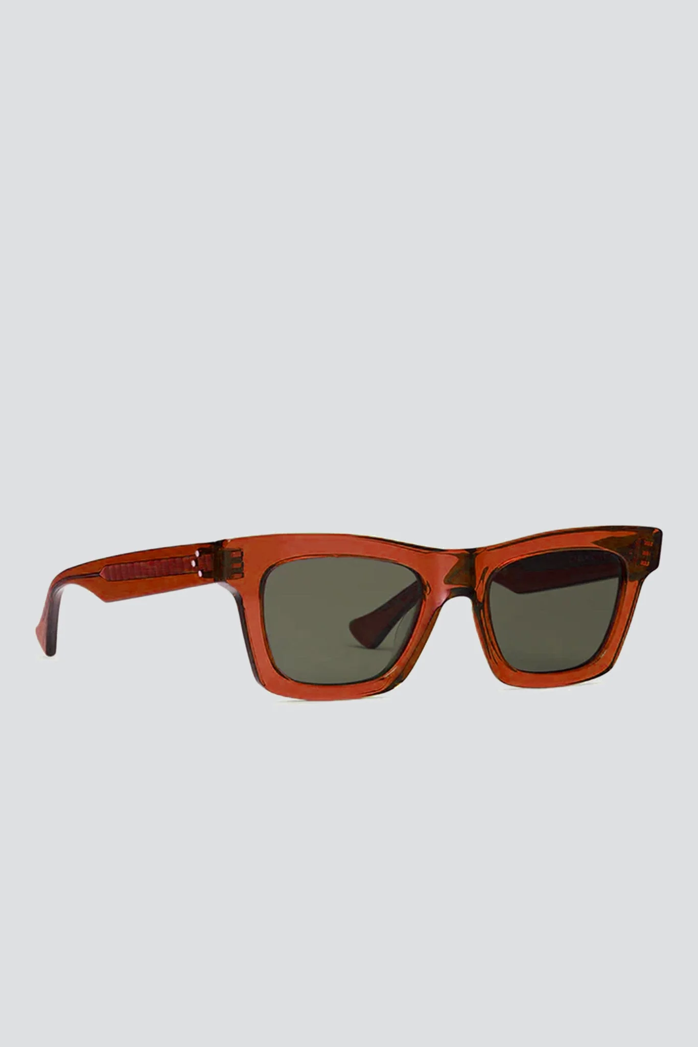 Unisex Assembly Acetate Krakow Sunglasses - Umber - Image 2