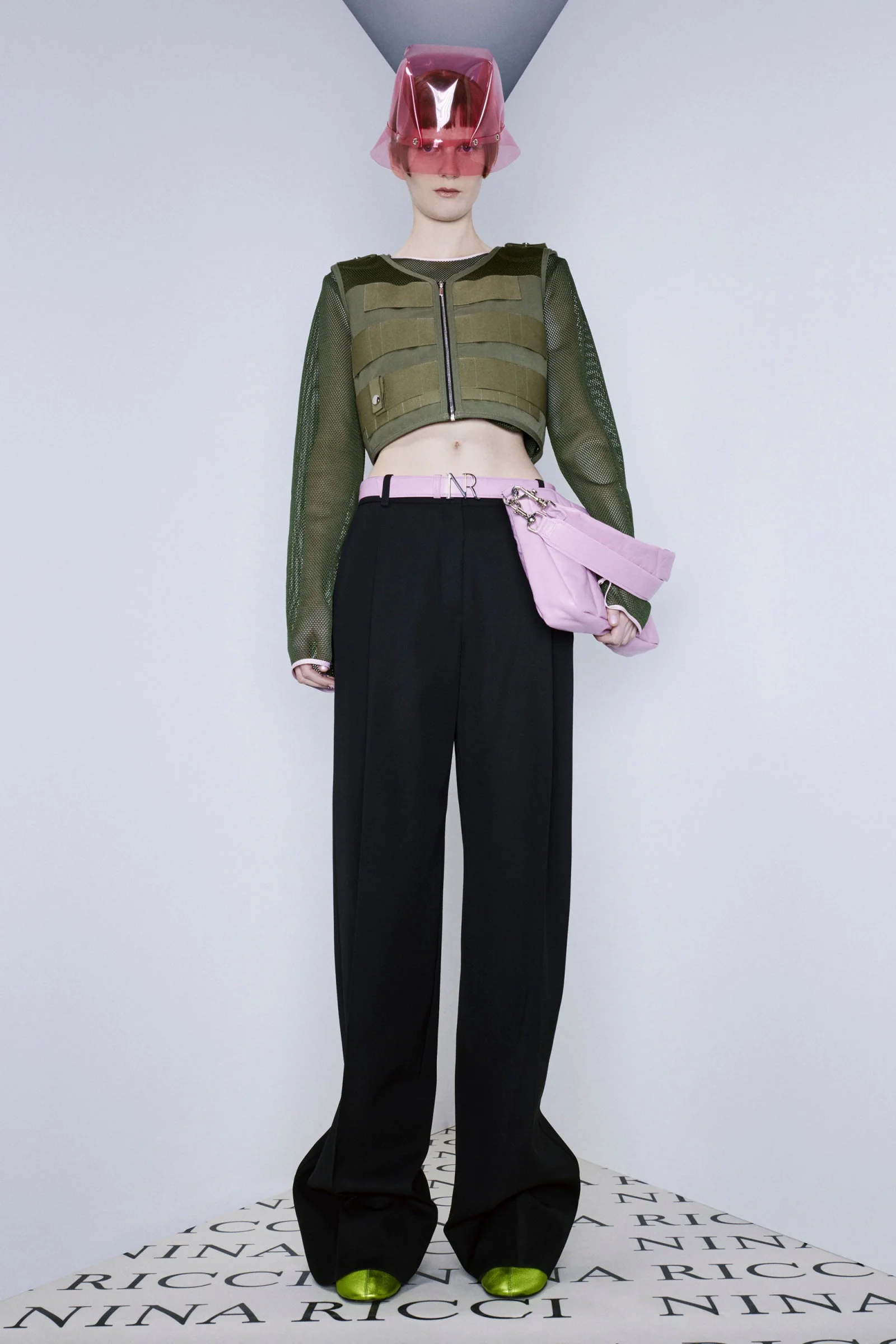 Nina Ricci Ceinture Leather Belt - Rose - Image 2