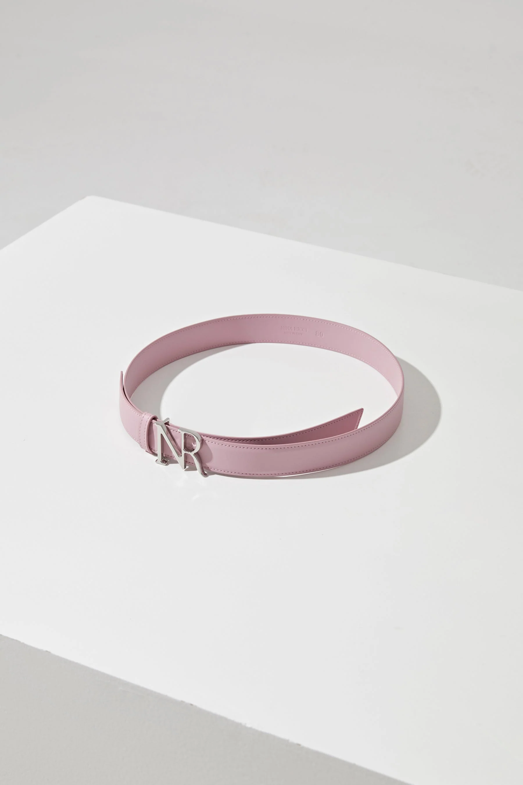 Nina Ricci Ceinture Leather Belt - Rose - Image 4