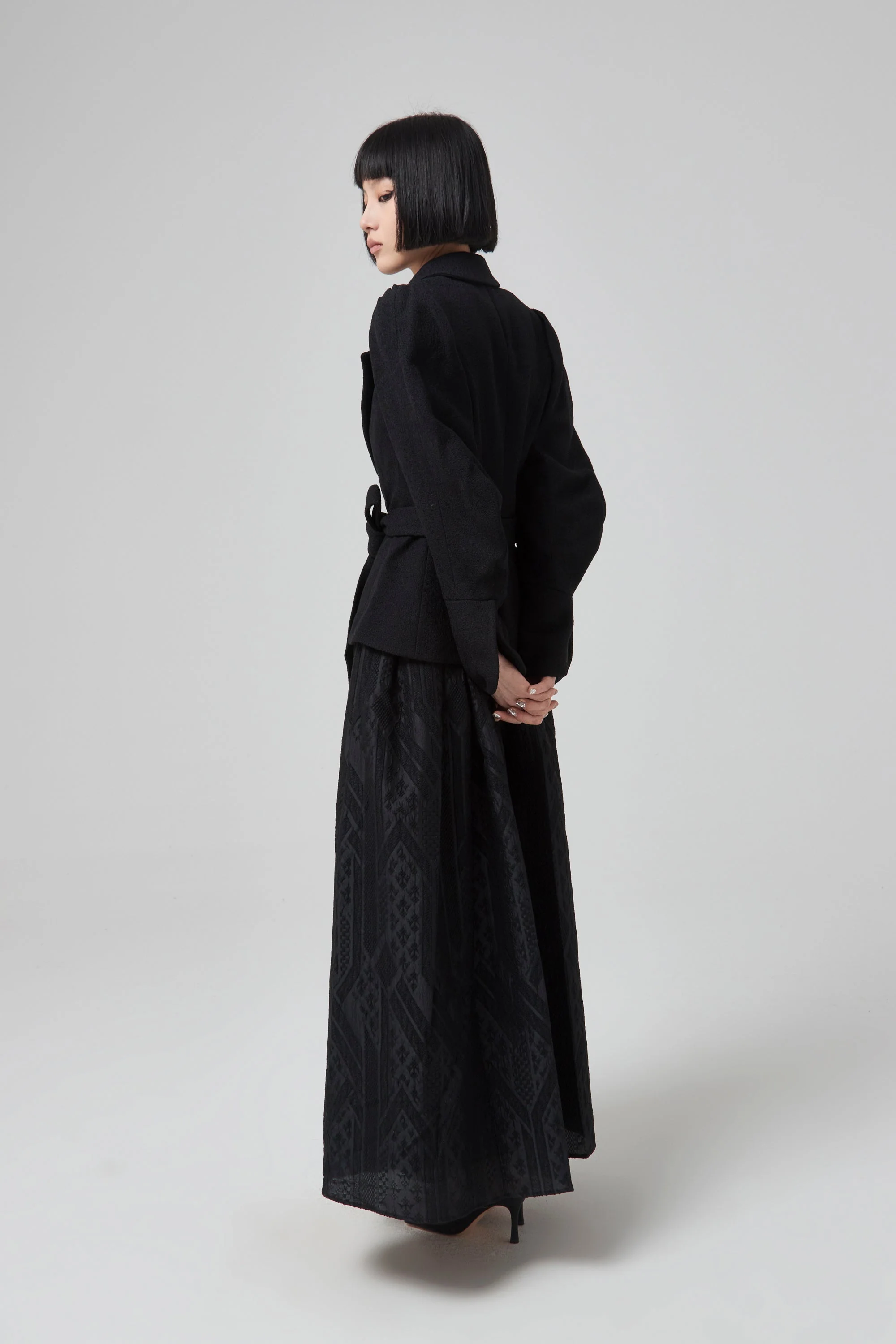 Rochas JACKET - NATURAL/BLACK - Image 4