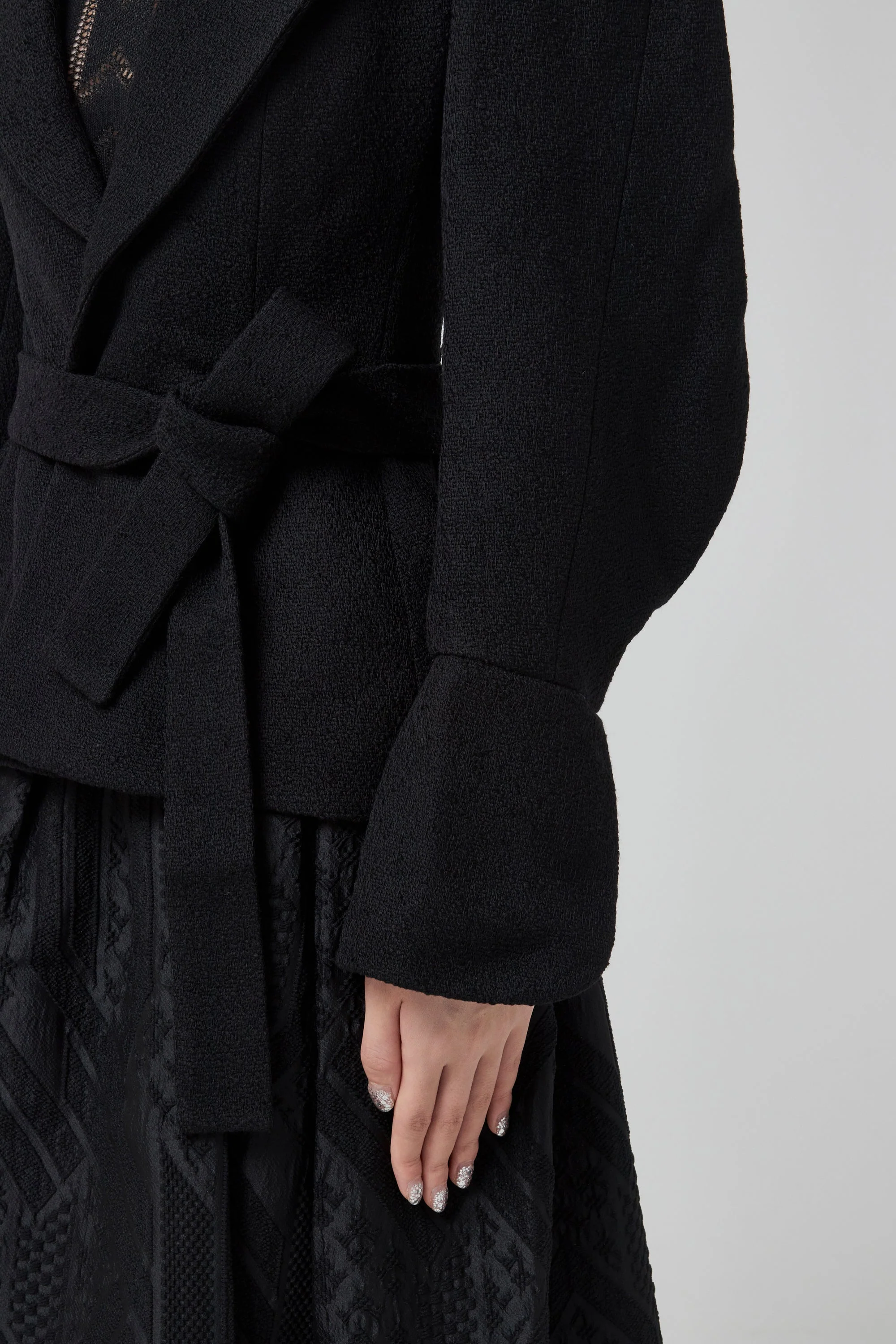 Rochas JACKET - NATURAL/BLACK - Image 6