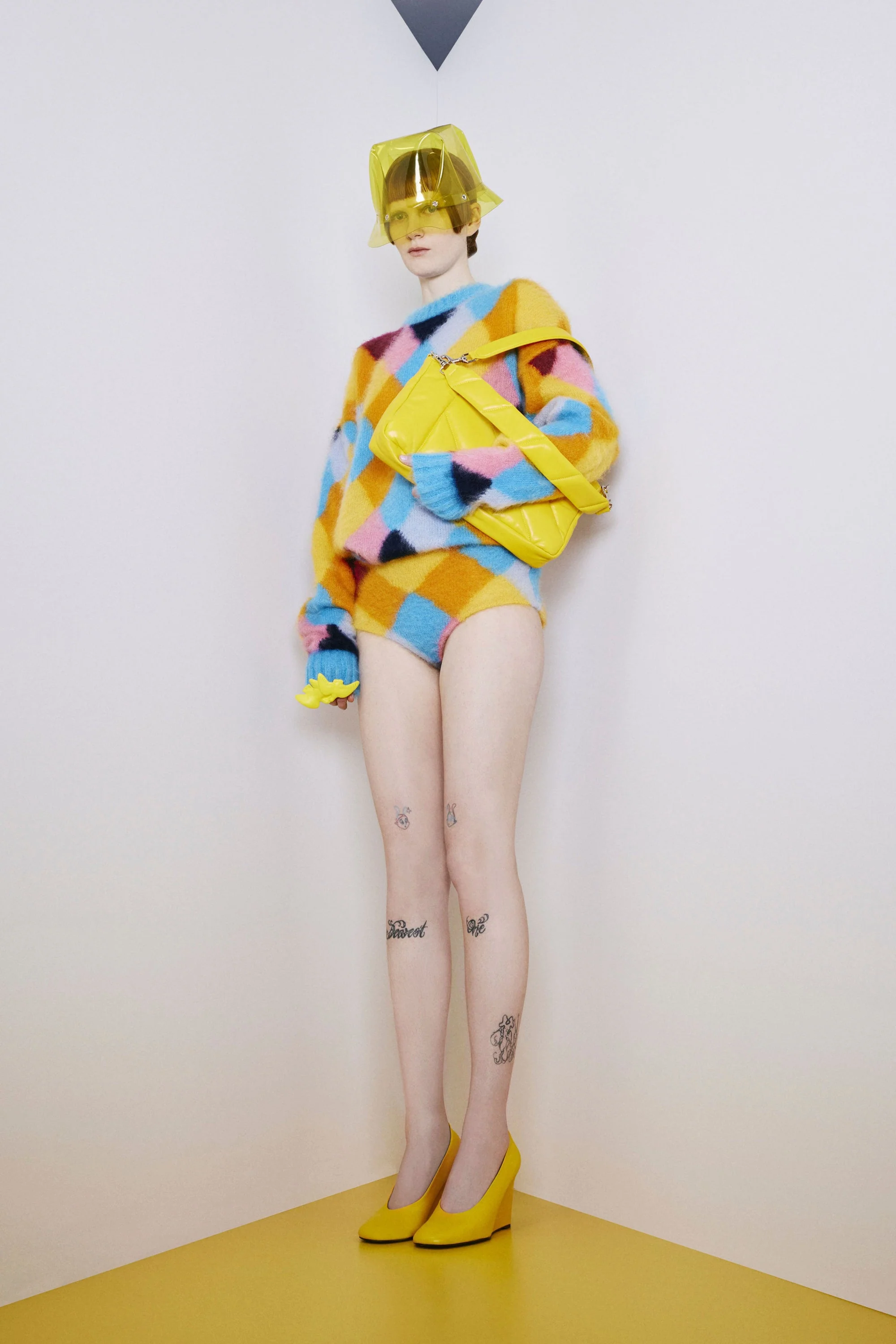 Nina Ricci Long Sleeve Pullover - Multico Bleu/Or - Image 2