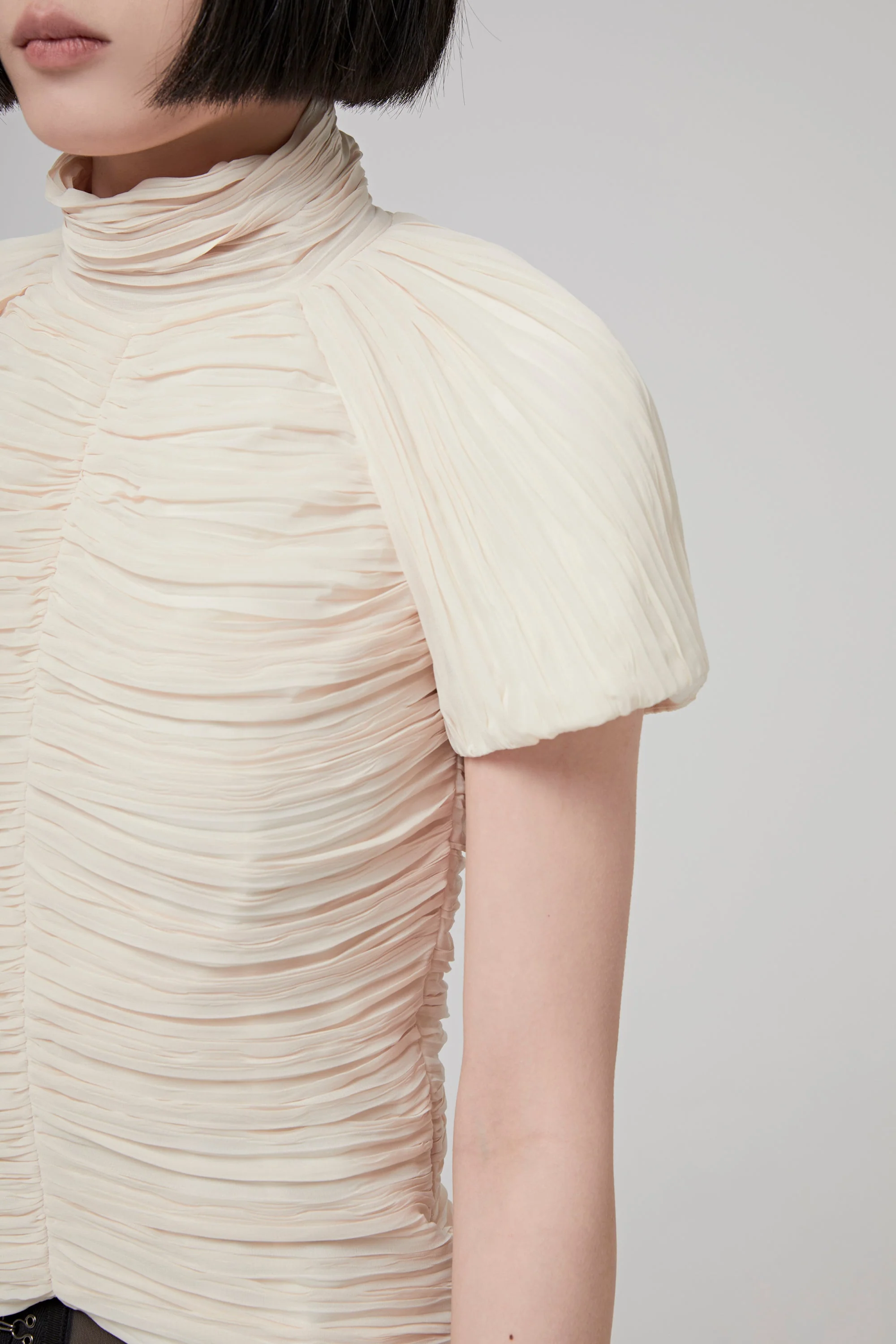 Rochas TURTLE NECK TOP - NATURAL - Image 10