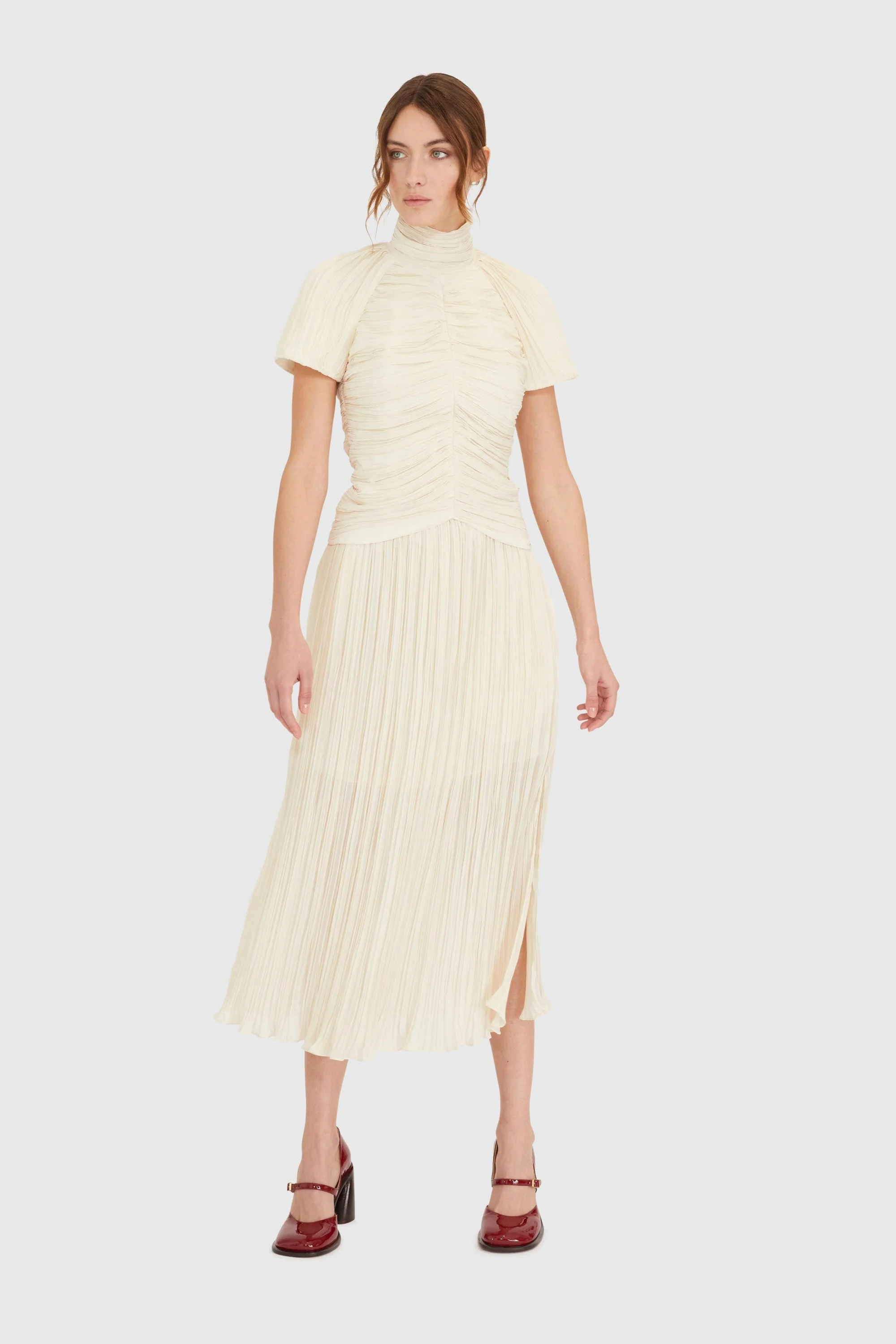 Rochas TURTLE NECK TOP - NATURAL - Image 2