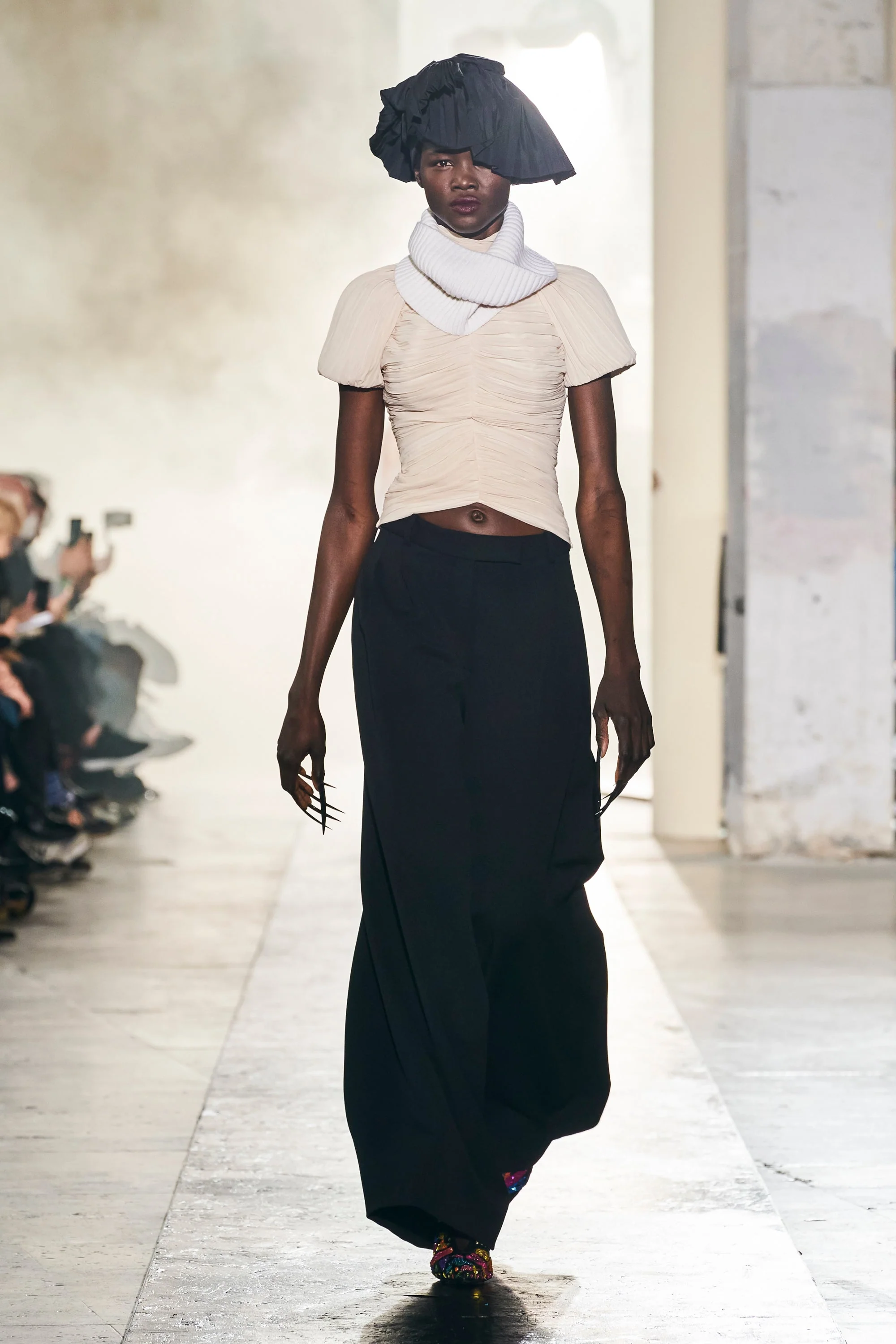 Rochas TURTLE NECK TOP - NATURAL - Image 3