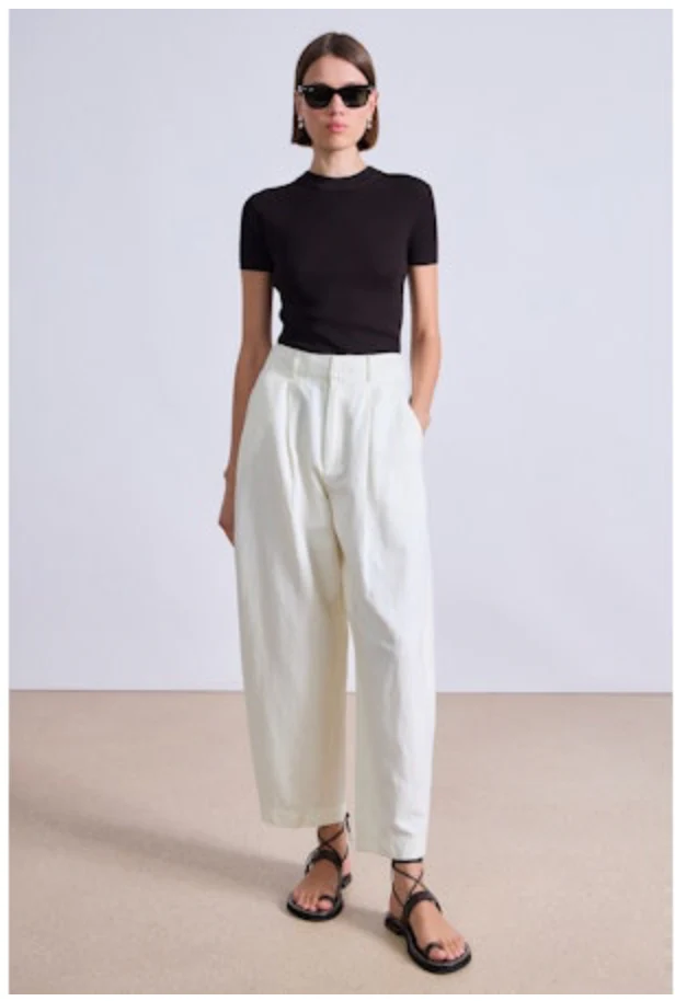 Apiece Apart Bari Crop Trouser - Image 10