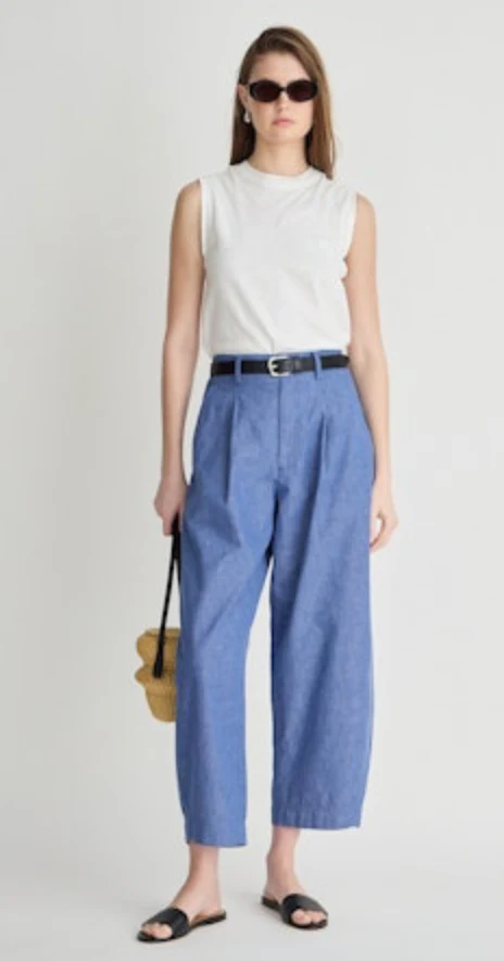 Apiece Apart Bari Crop Trouser - Image 11