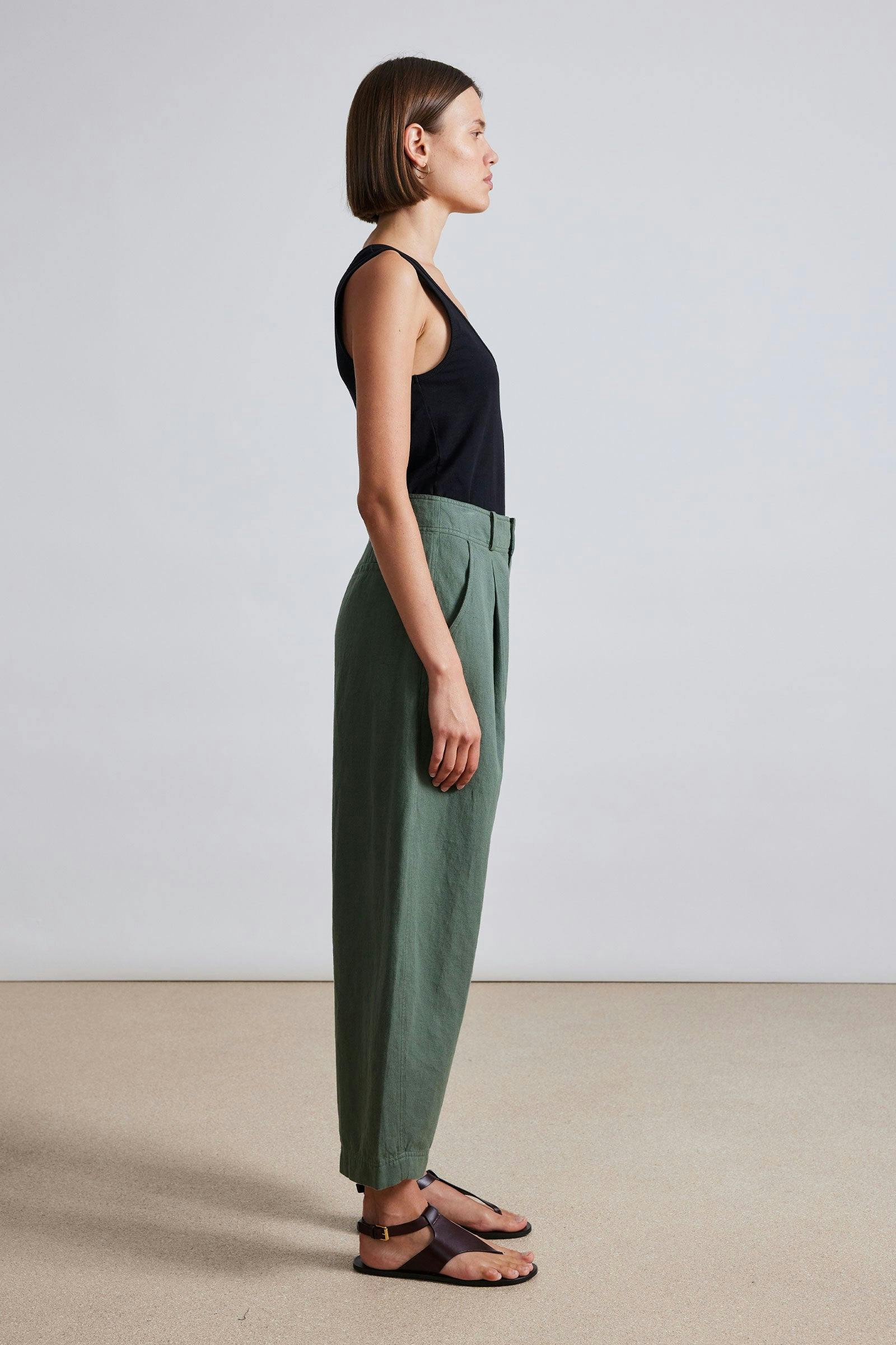 Apiece Apart Bari Crop Trouser - Image 2