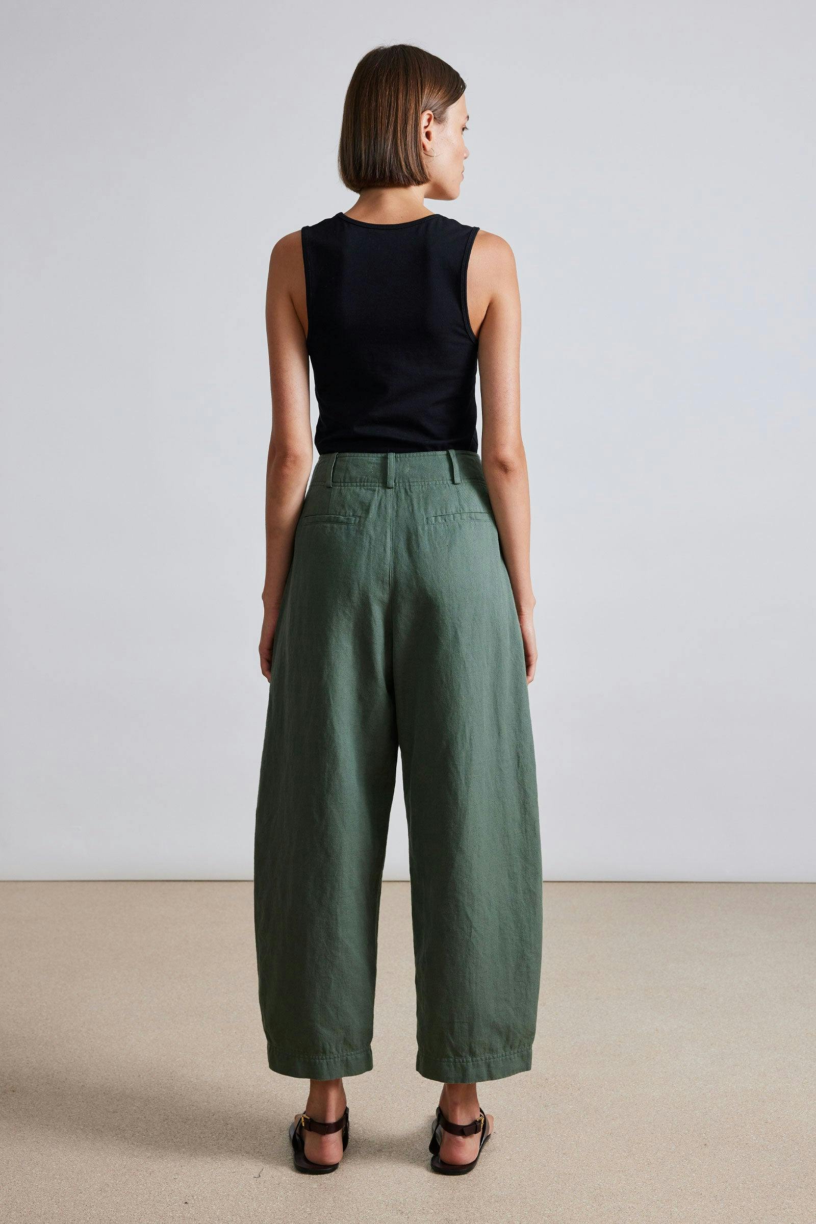 Apiece Apart Bari Crop Trouser - Image 3