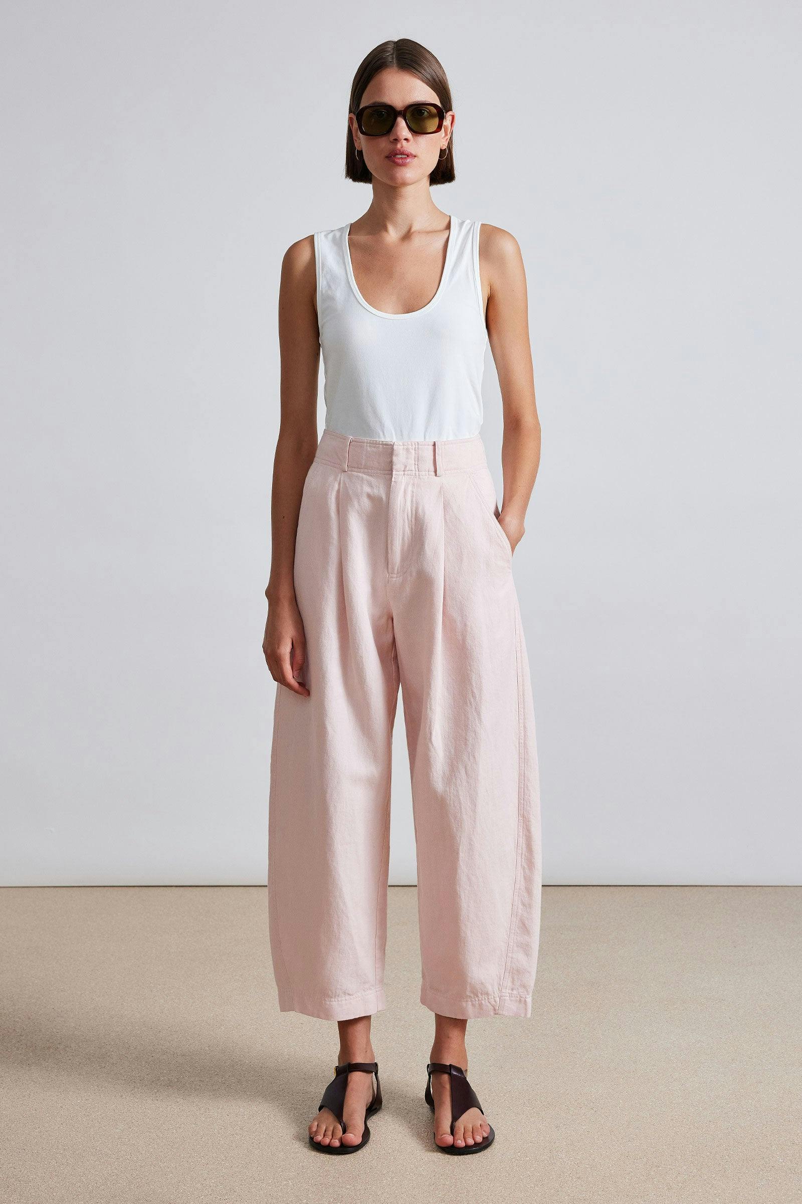 Apiece Apart Bari Crop Trouser - Image 4