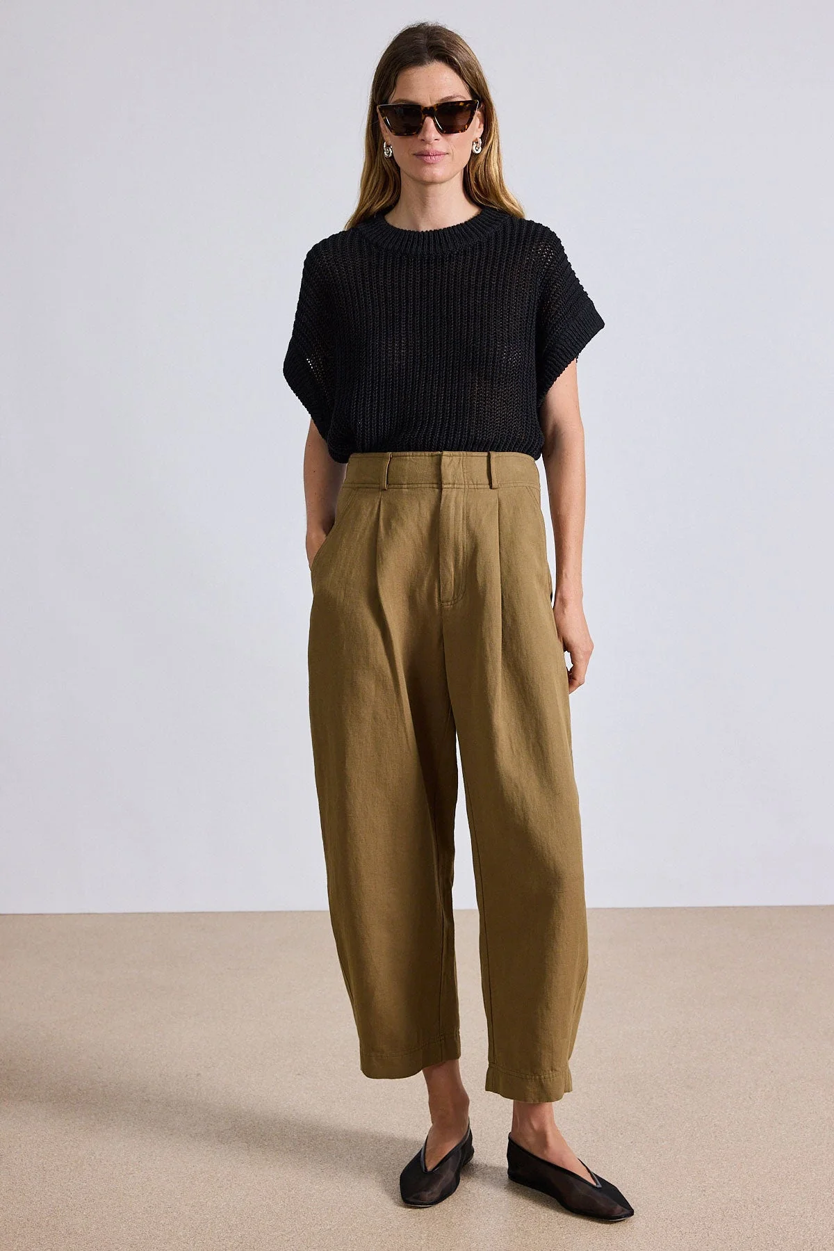 Apiece Apart Bari Crop Trouser - Image 8
