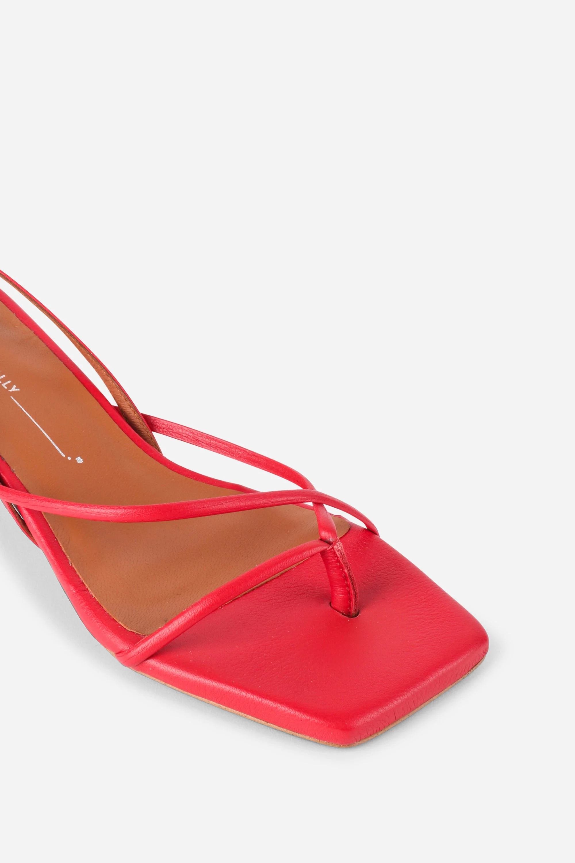 "INTENTIONALLY __________." Fifi Heeled Sandal - Black/Camel/Ice/Neon Citrus - Image 11