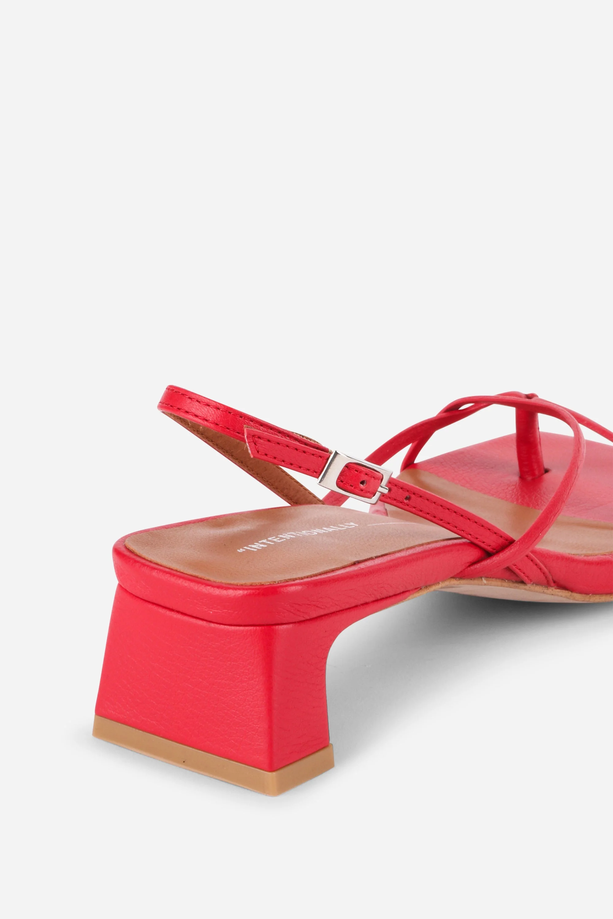 "INTENTIONALLY __________." Fifi Heeled Sandal - Black/Camel/Ice/Neon Citrus - Image 12