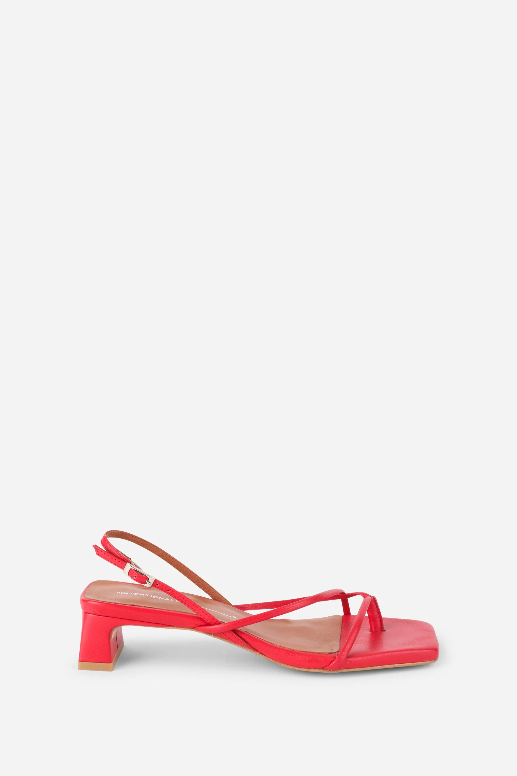 "INTENTIONALLY __________." Fifi Heeled Sandal - Black/Camel/Ice/Neon Citrus - Image 13