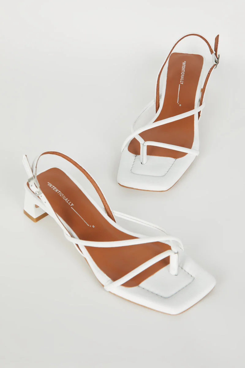 "INTENTIONALLY __________." Fifi Heeled Sandal - Black/Camel/Ice/Neon Citrus - Image 14