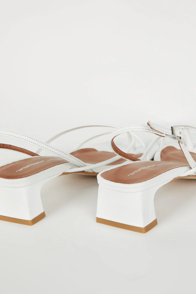 "INTENTIONALLY __________." Fifi Heeled Sandal - Black/Camel/Ice/Neon Citrus - Image 18