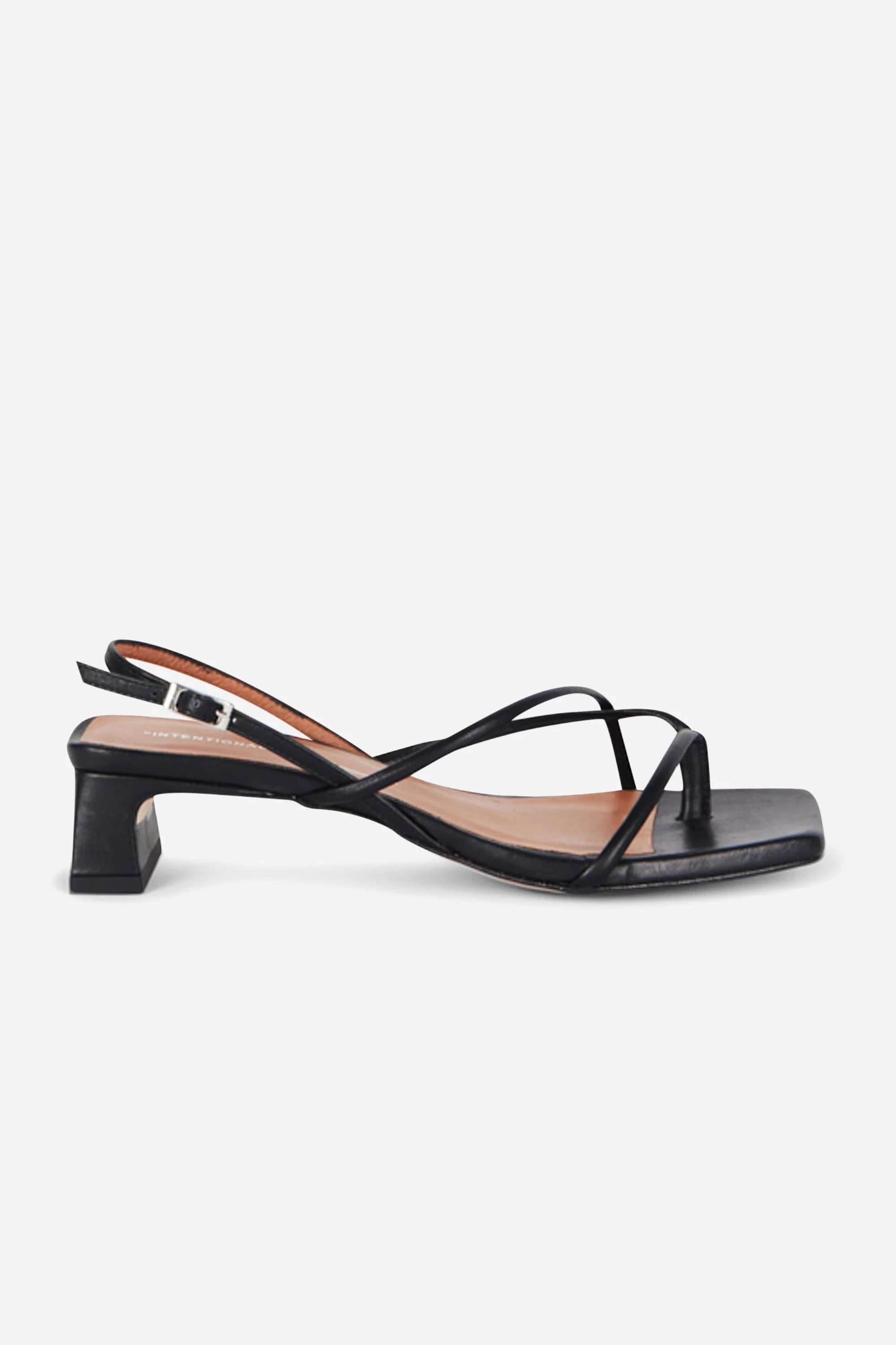 "INTENTIONALLY __________." Fifi Heeled Sandal - Black/Camel/Ice/Neon Citrus - Image 26