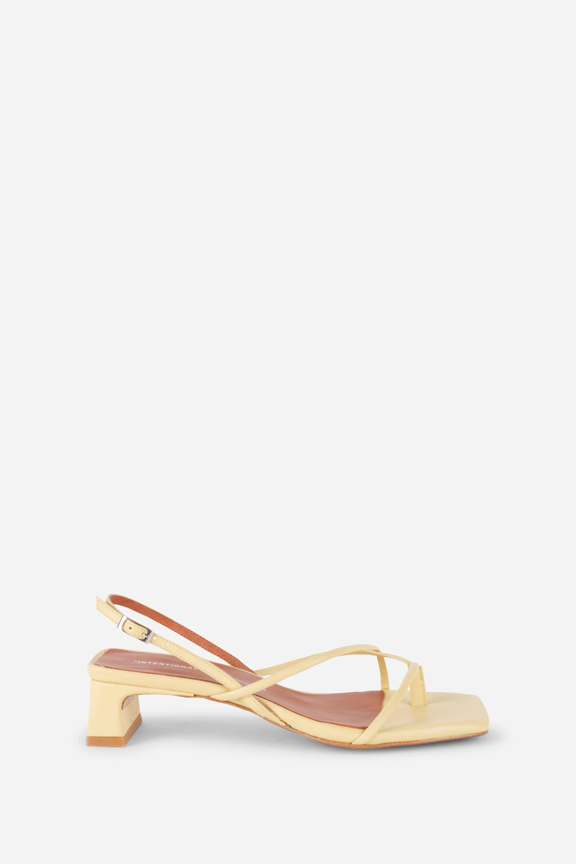 "INTENTIONALLY __________." Fifi Heeled Sandal - Black/Camel/Ice/Neon Citrus - Image 36