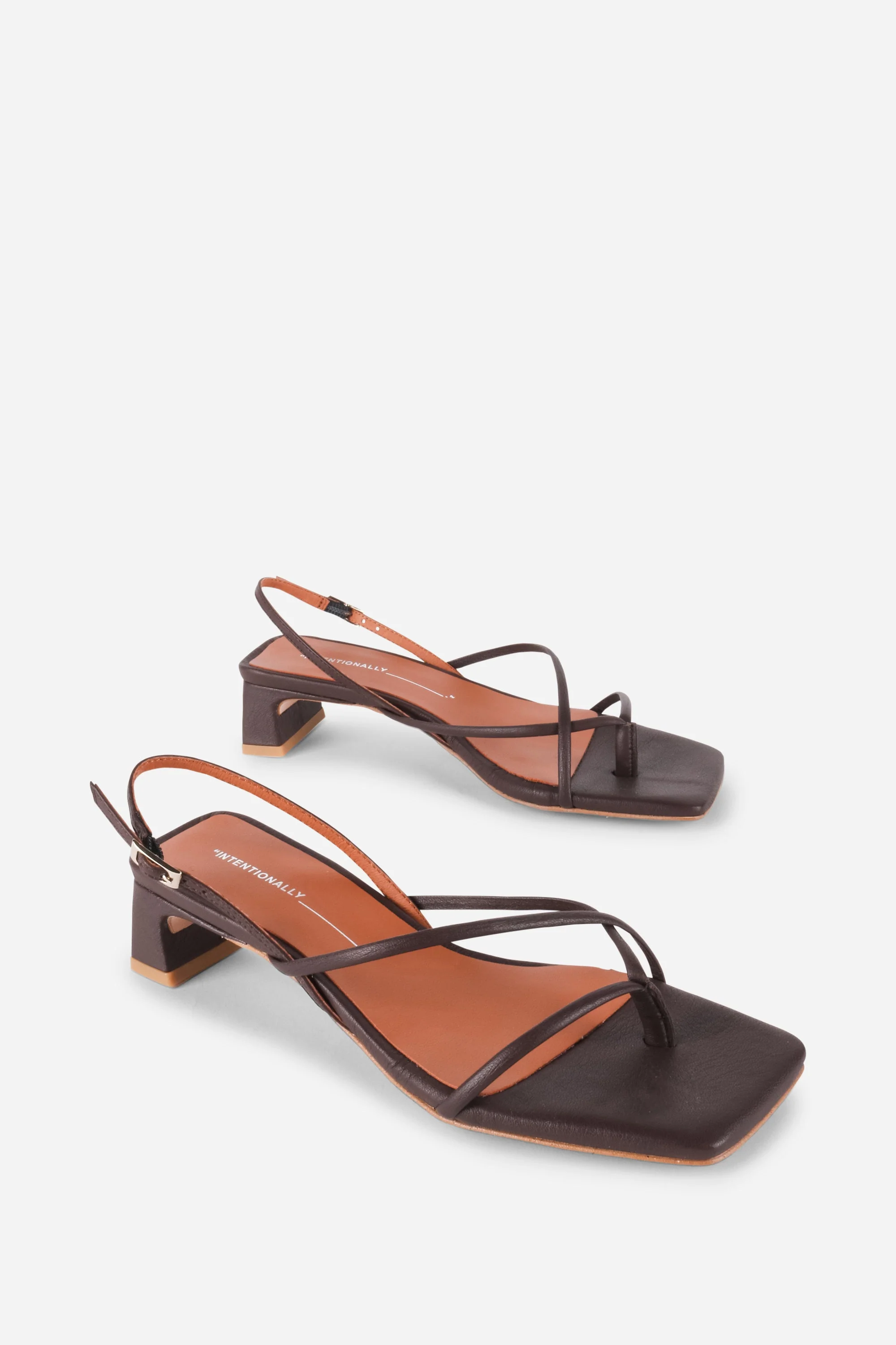 "INTENTIONALLY __________." Fifi Heeled Sandal - Black/Camel/Ice/Neon Citrus - Image 37