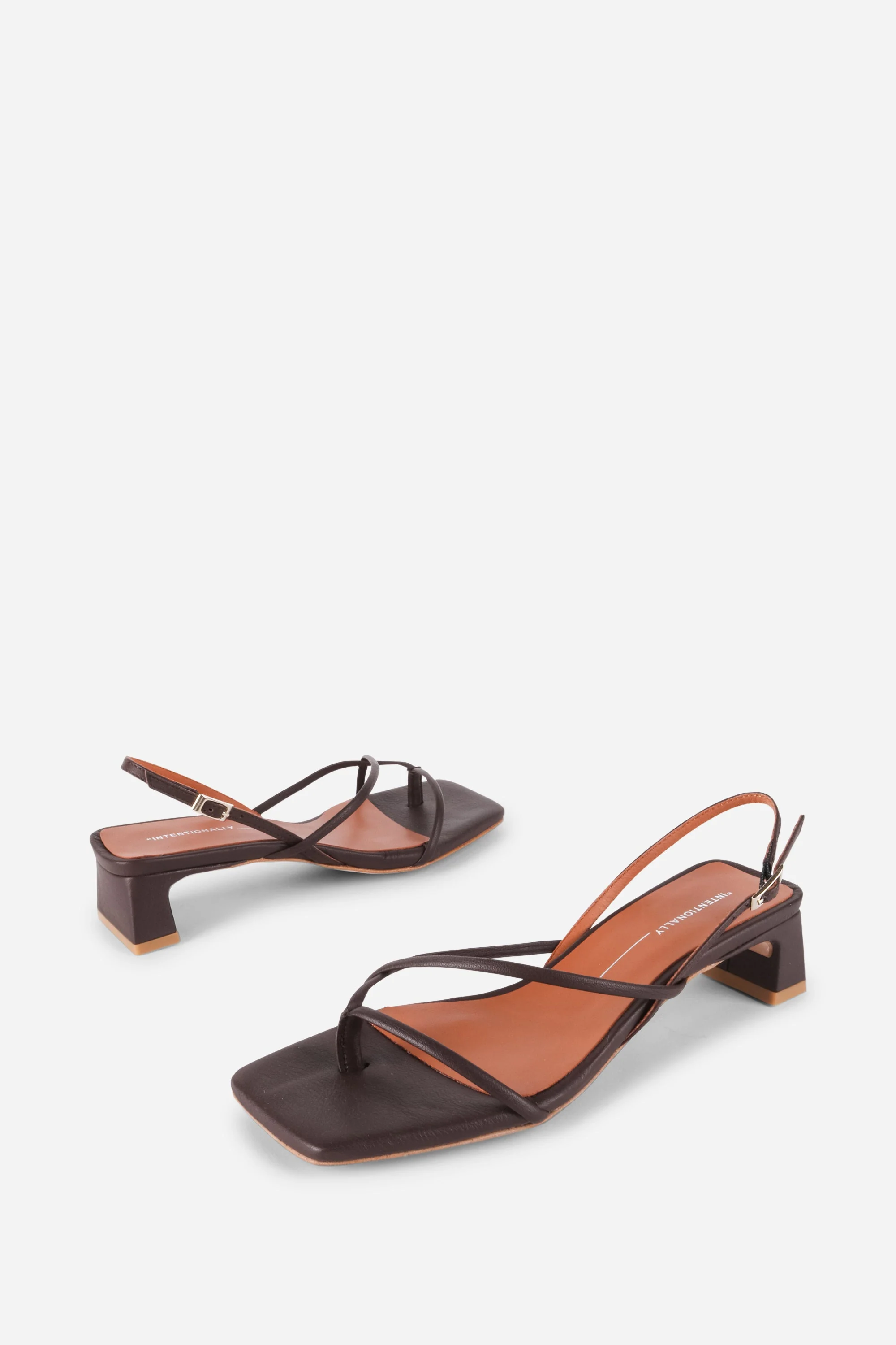 "INTENTIONALLY __________." Fifi Heeled Sandal - Black/Camel/Ice/Neon Citrus - Image 39