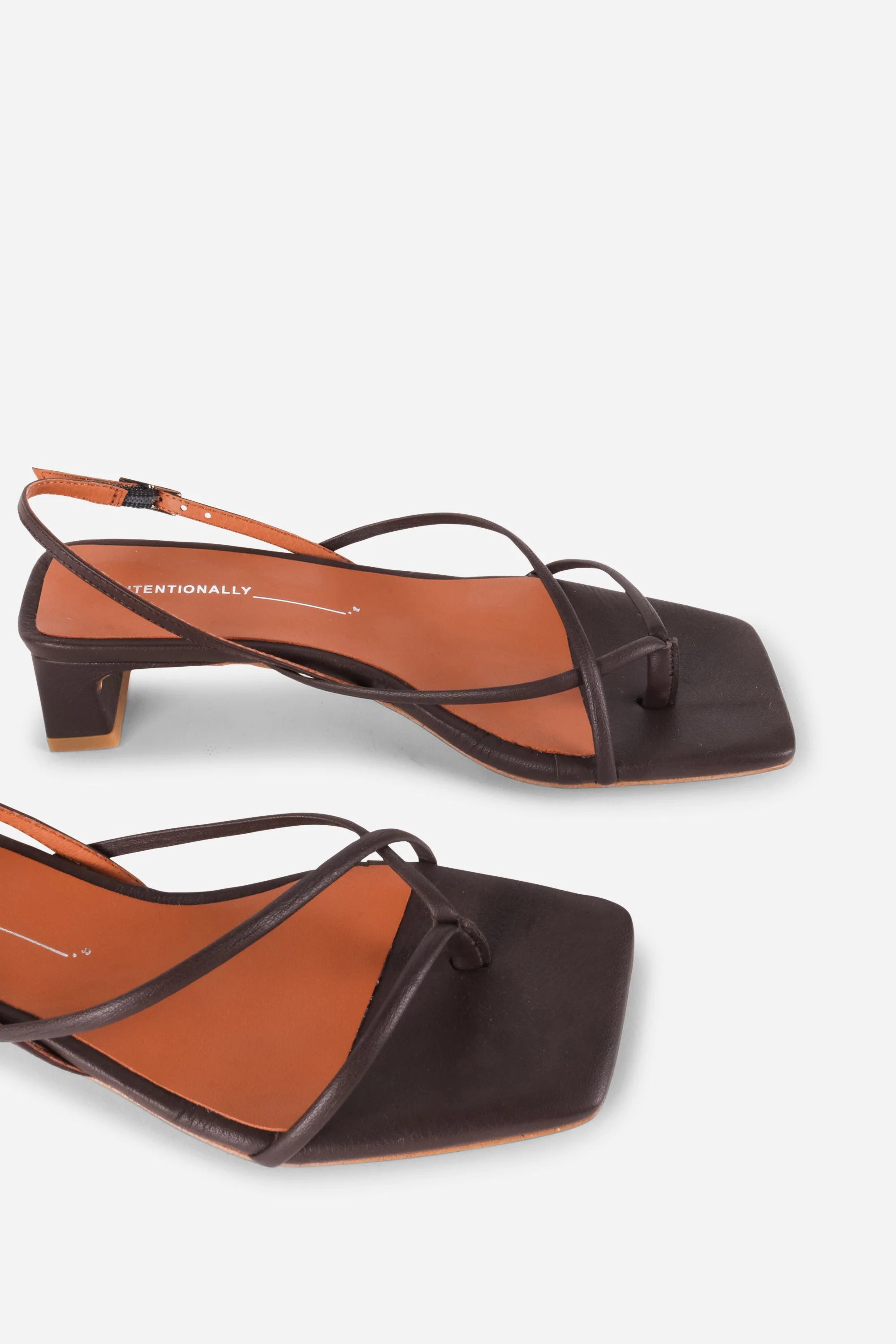 "INTENTIONALLY __________." Fifi Heeled Sandal - Black/Camel/Ice/Neon Citrus - Image 40